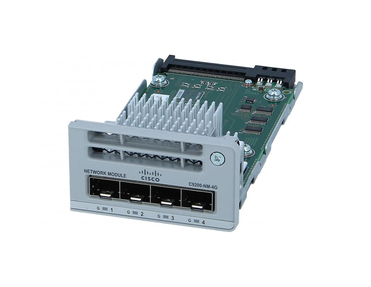 Cisco C9200-NM-4G Network Module for Catalyst 9200 Series (4x1G SFP Ports