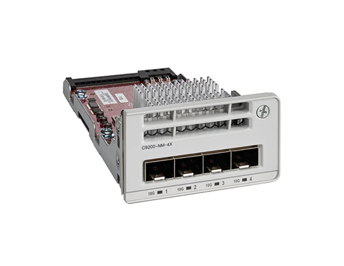 Cisco C9200-NM-4X Network Module for Catalyst 9200 Series (4x10G SFP+ Ports
