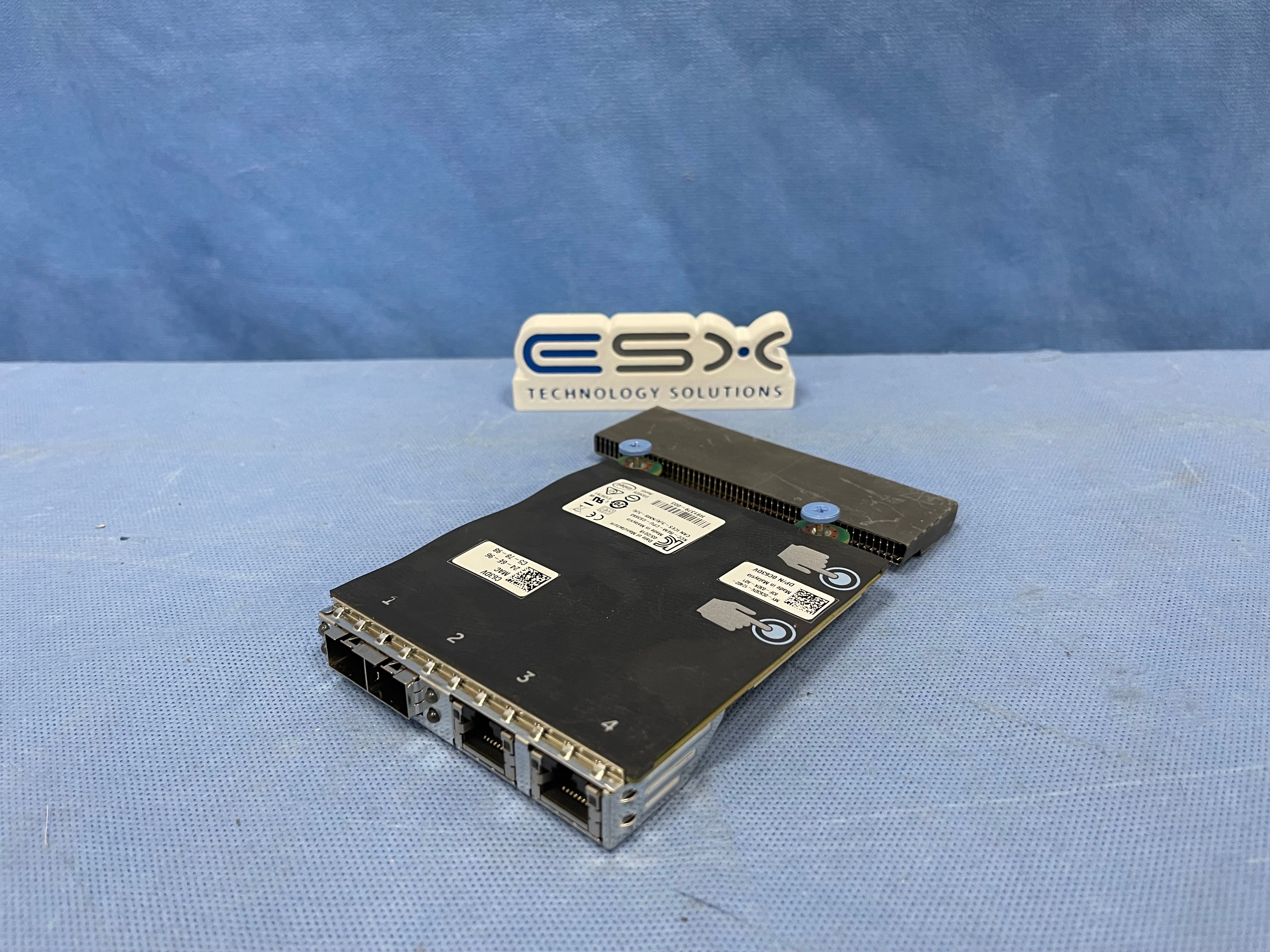 Dell C63DV Intel i350/X520 2x 1GbE, 2x 10G SFP+ Network Daughter Card R630 R730