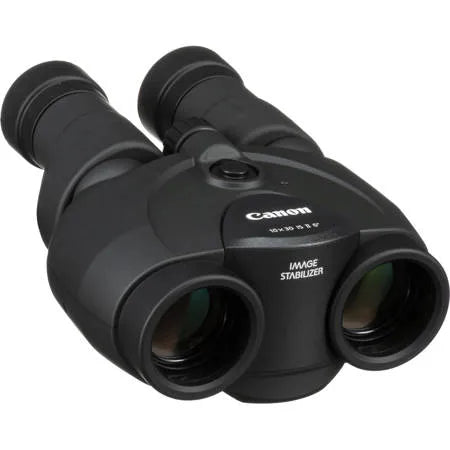 Canon 10x30 IS II Image Stabilized Weather Resistant Porro Prism Binocular with 6.0 Degree Angle of View, Black