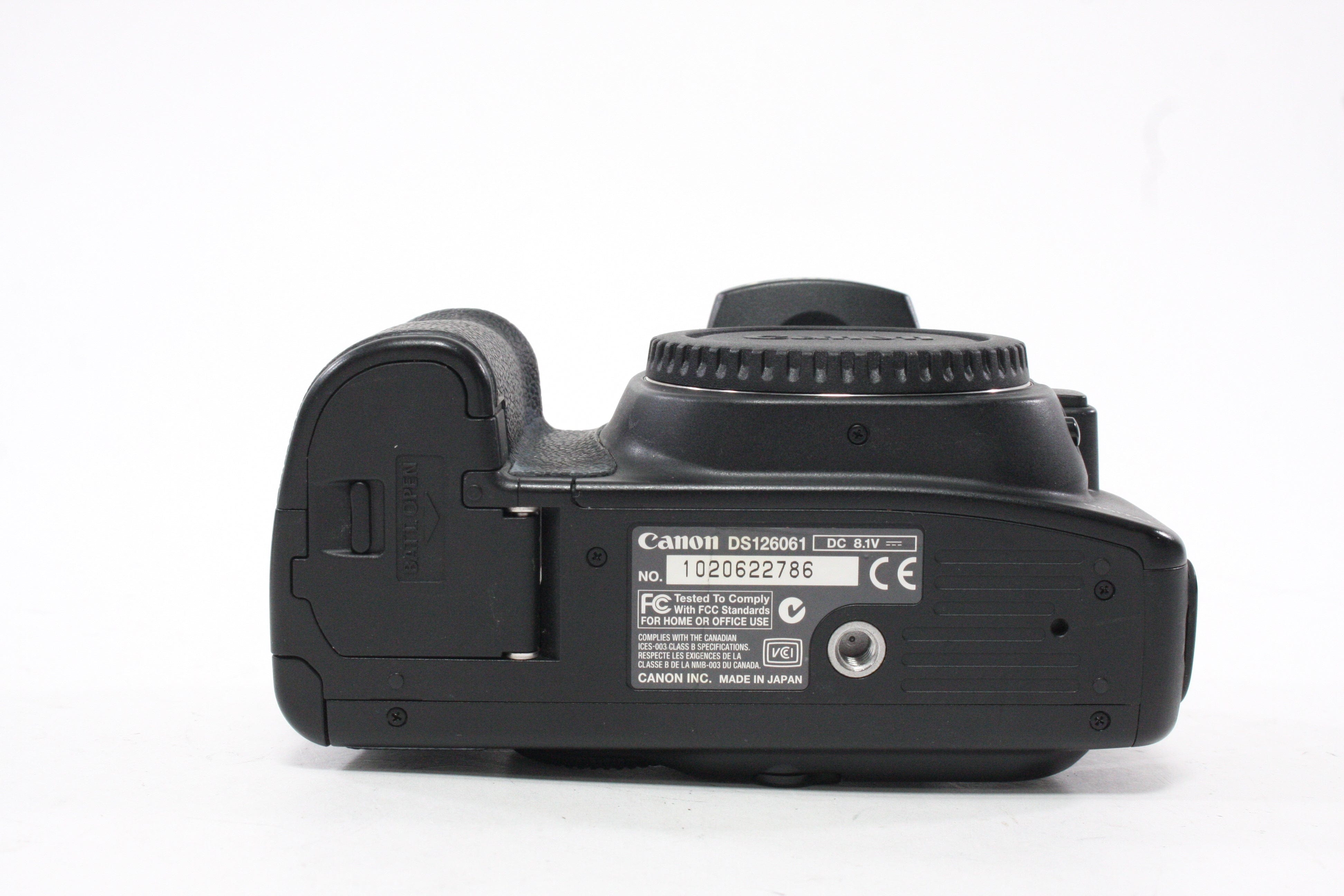 Canon 20D DSLR Camera Body. No Shutter Count Available.