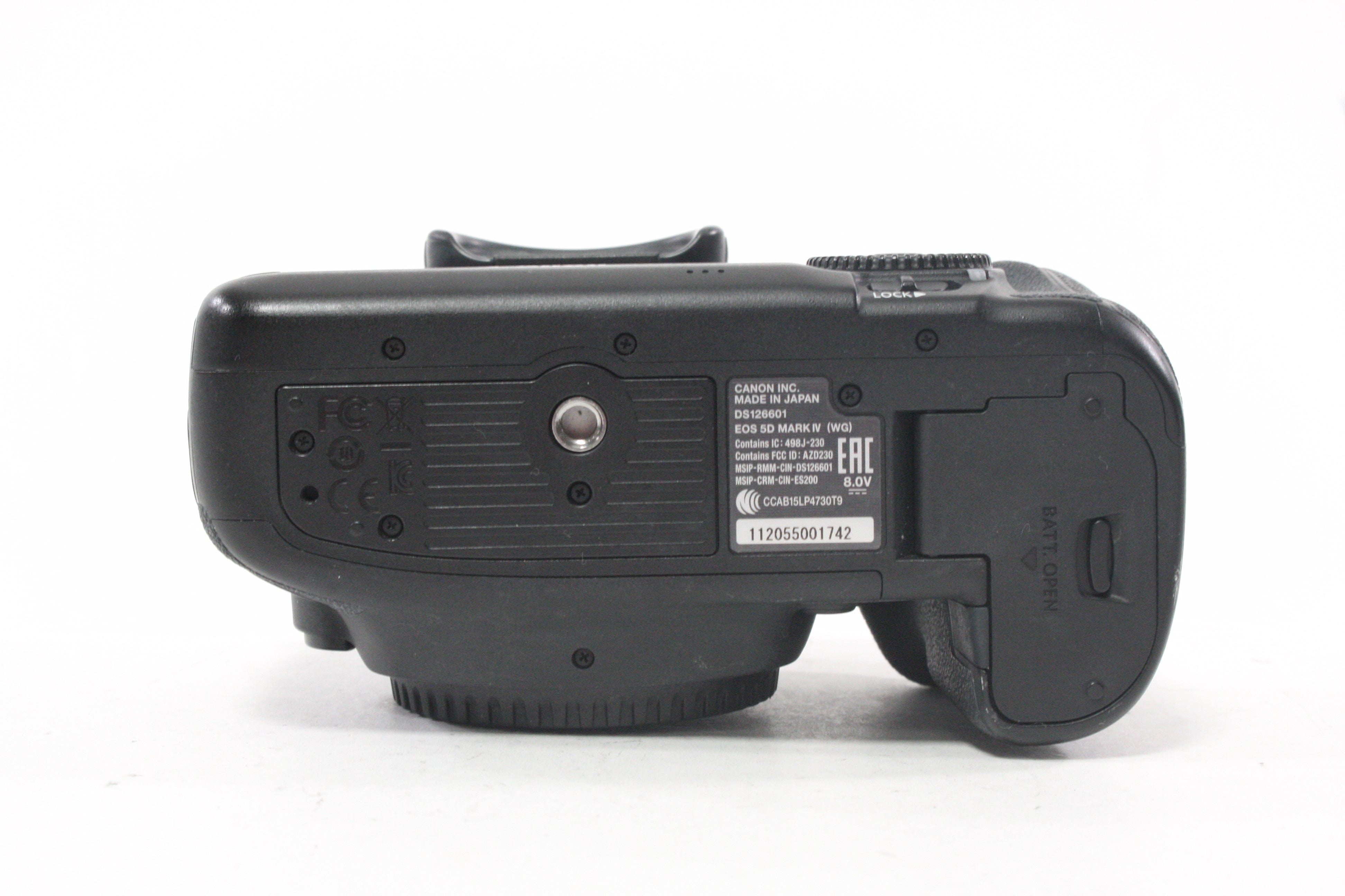 Canon 5D Mark IV Digital SLR Camera Body with a Shutter Count of 28,998