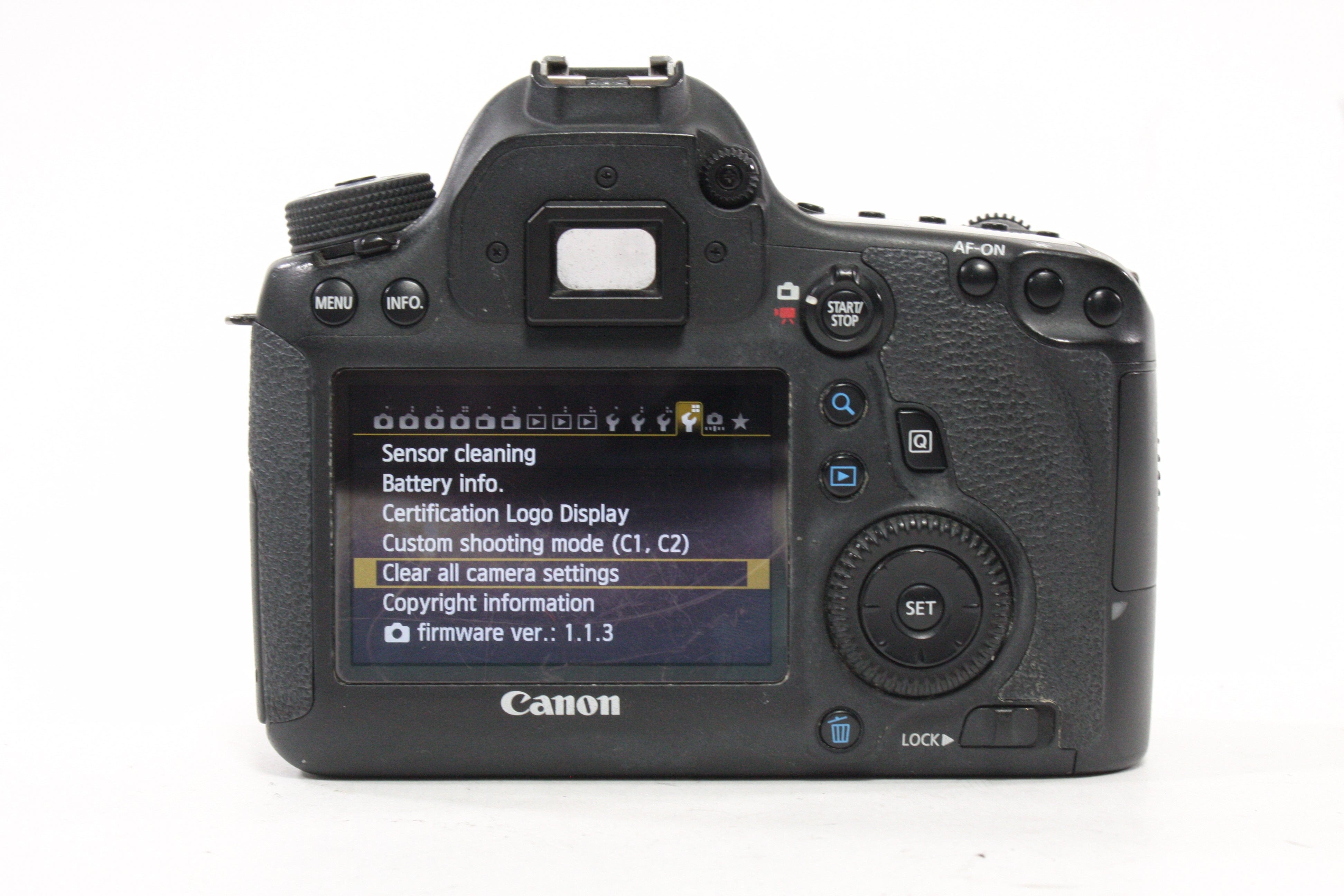 Canon 6D DSLR Camera Body with Shutter Count 152,953