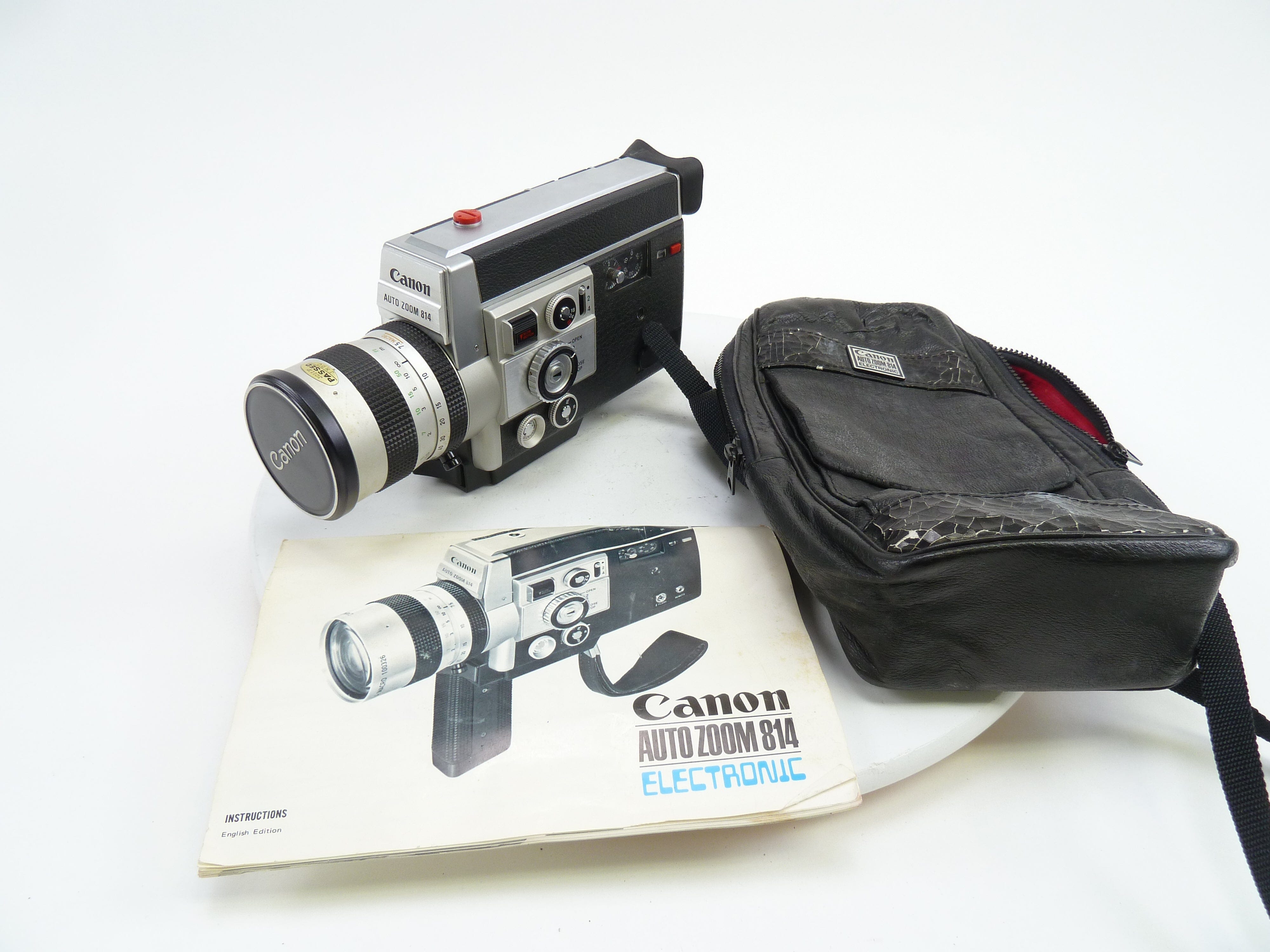 Canon 814 Super 8 Movie Camera