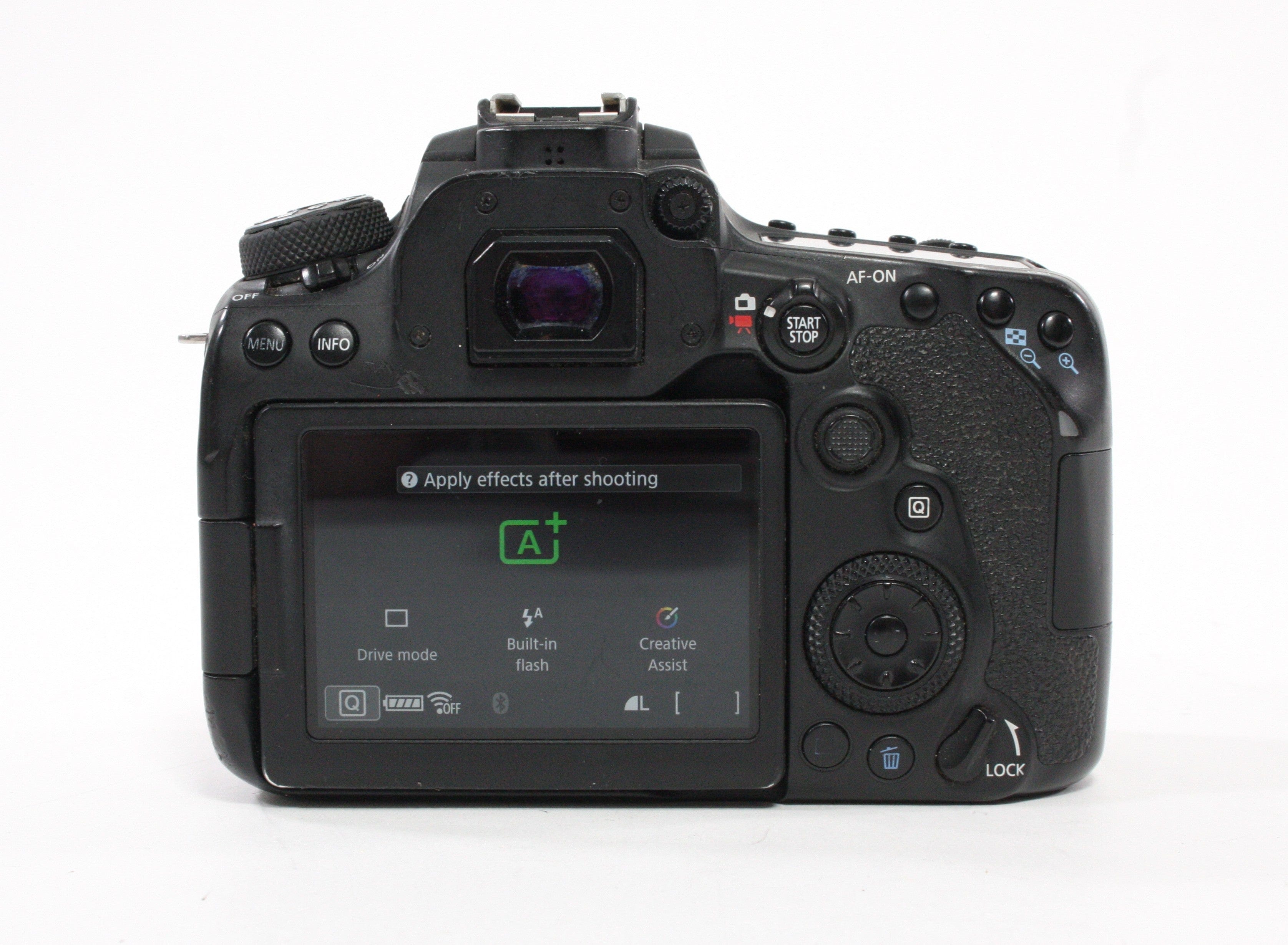 Canon 90D DSLR Camera Body with Shutter Count 105,000