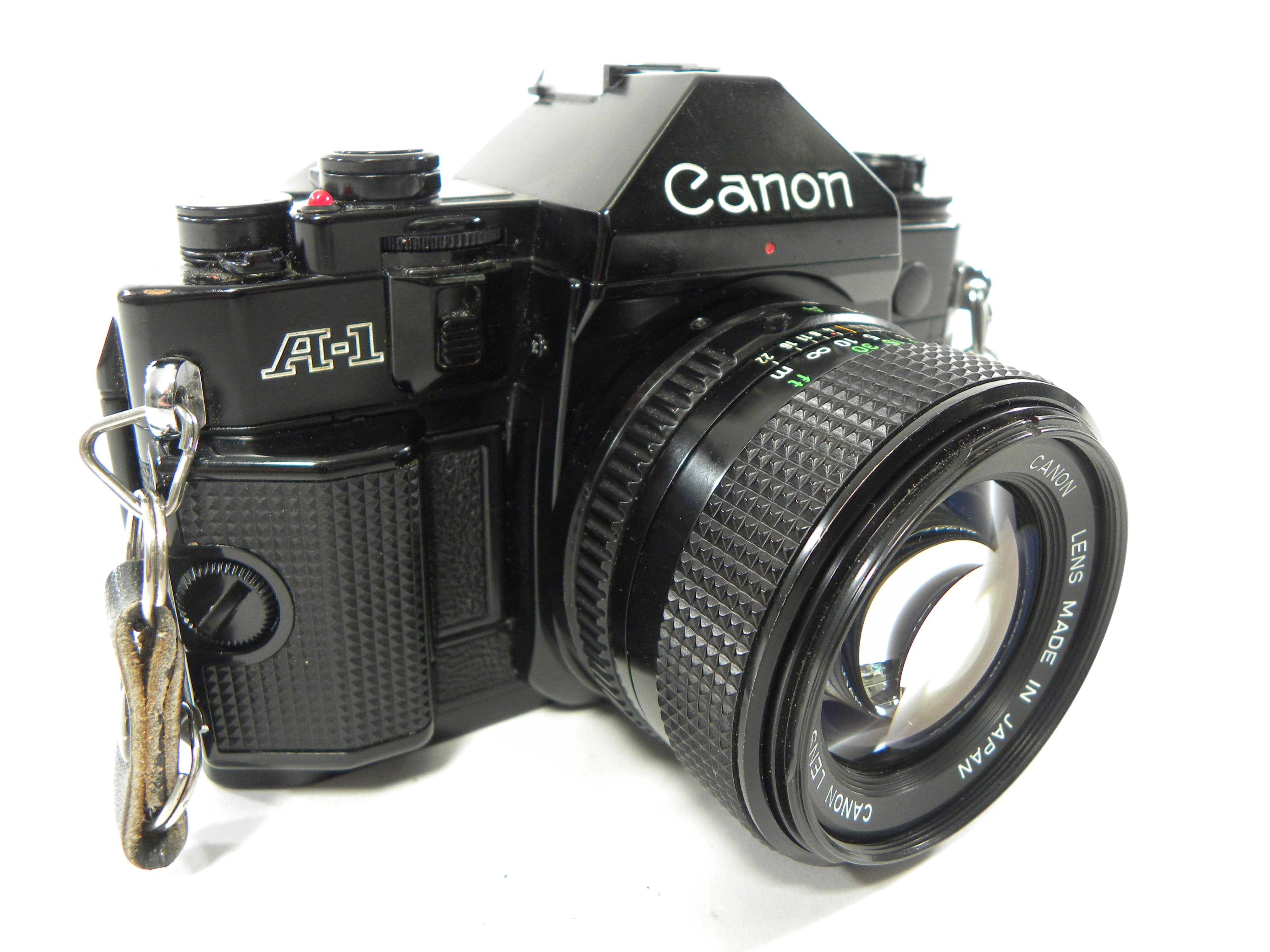 Canon A-1 35mm SLR w/FD 50mm f1.8
