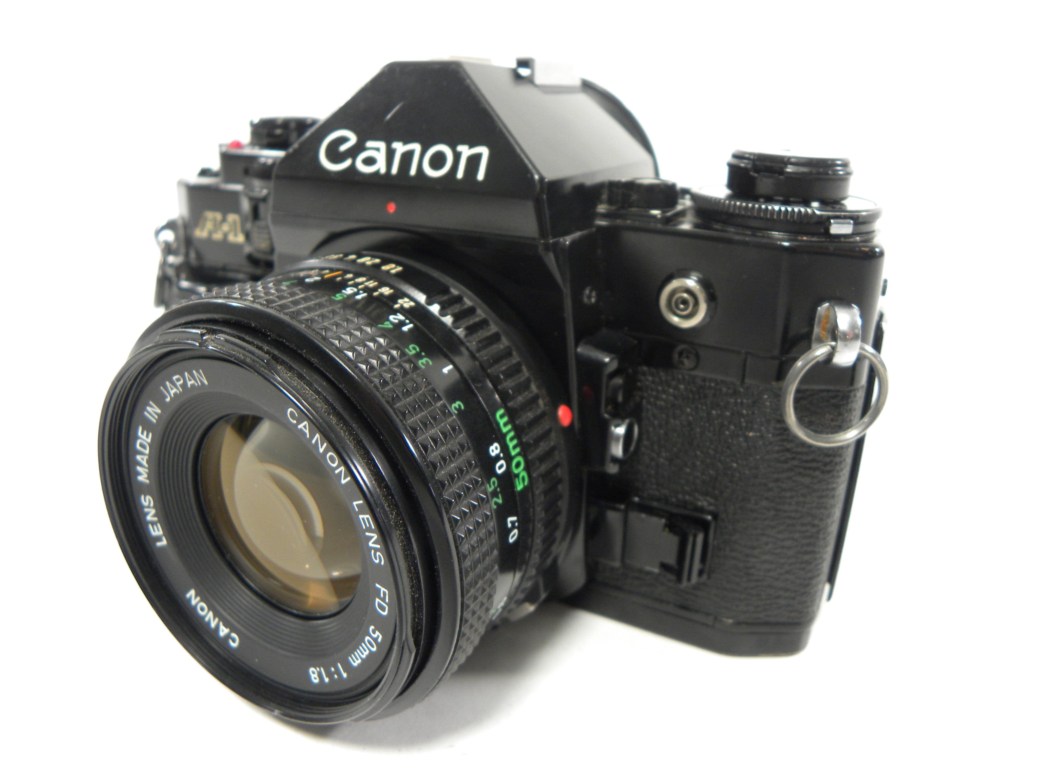 Canon A-1 35mm SLR w/FD 50mm f1.8