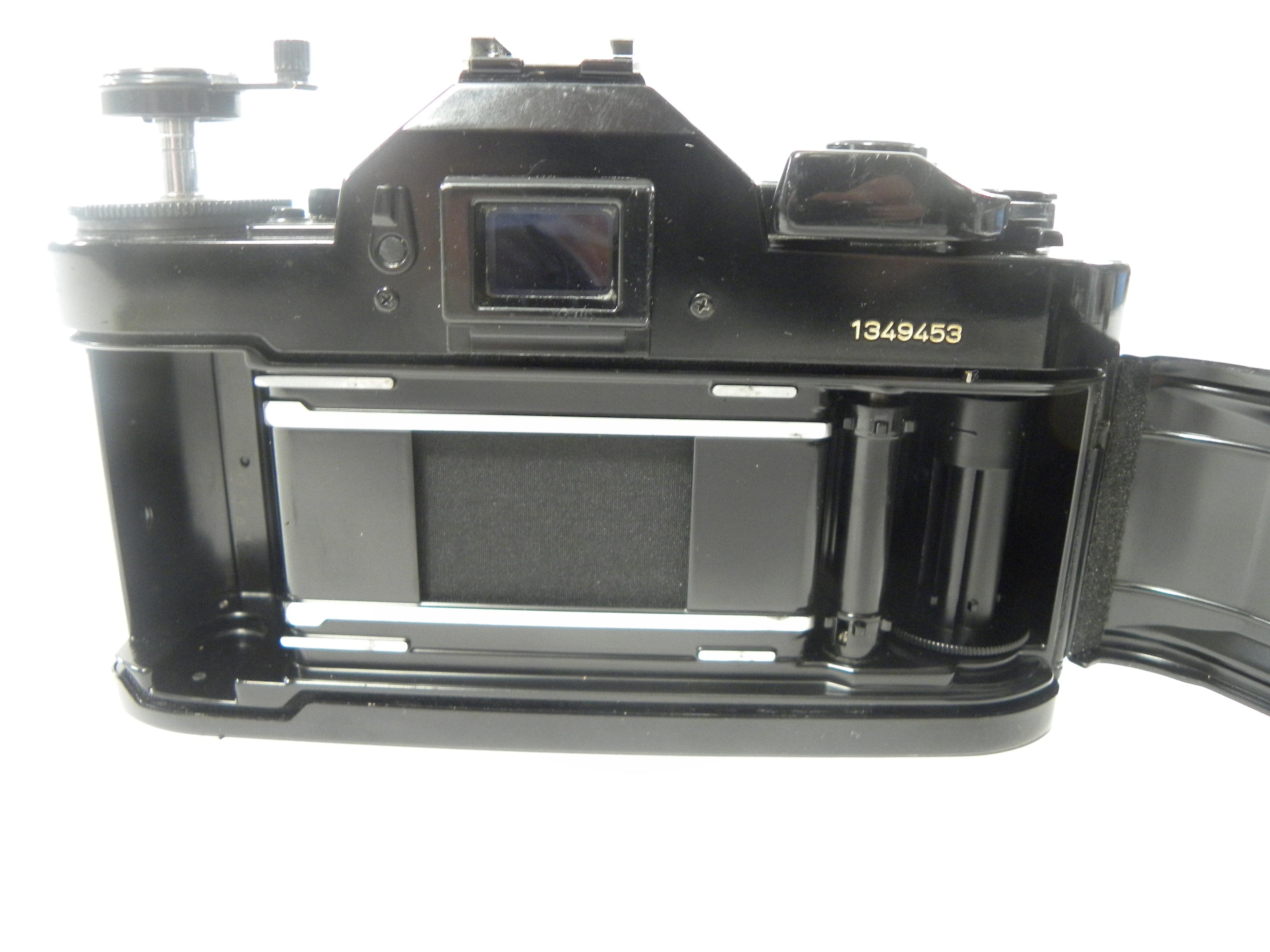 Canon A-1 35mm SLR w/FD 50mm f1.8 (Black)