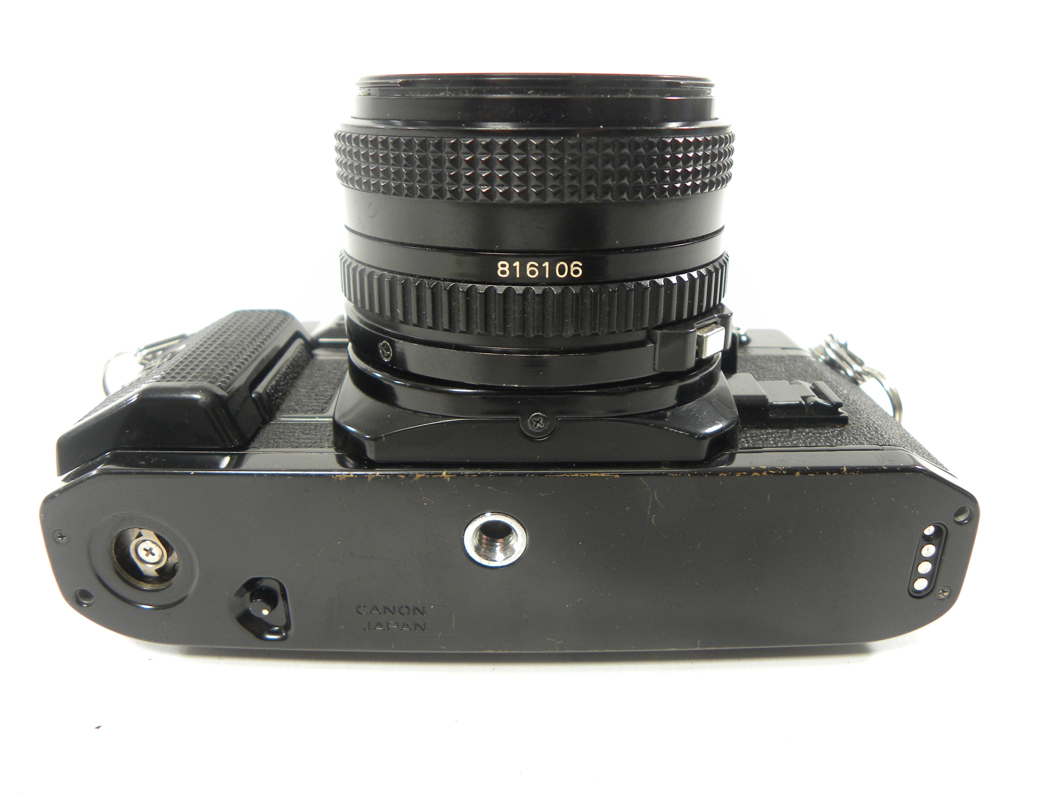 Canon A-1 35mm SLR w/FD 50mm f1.8 (Black)