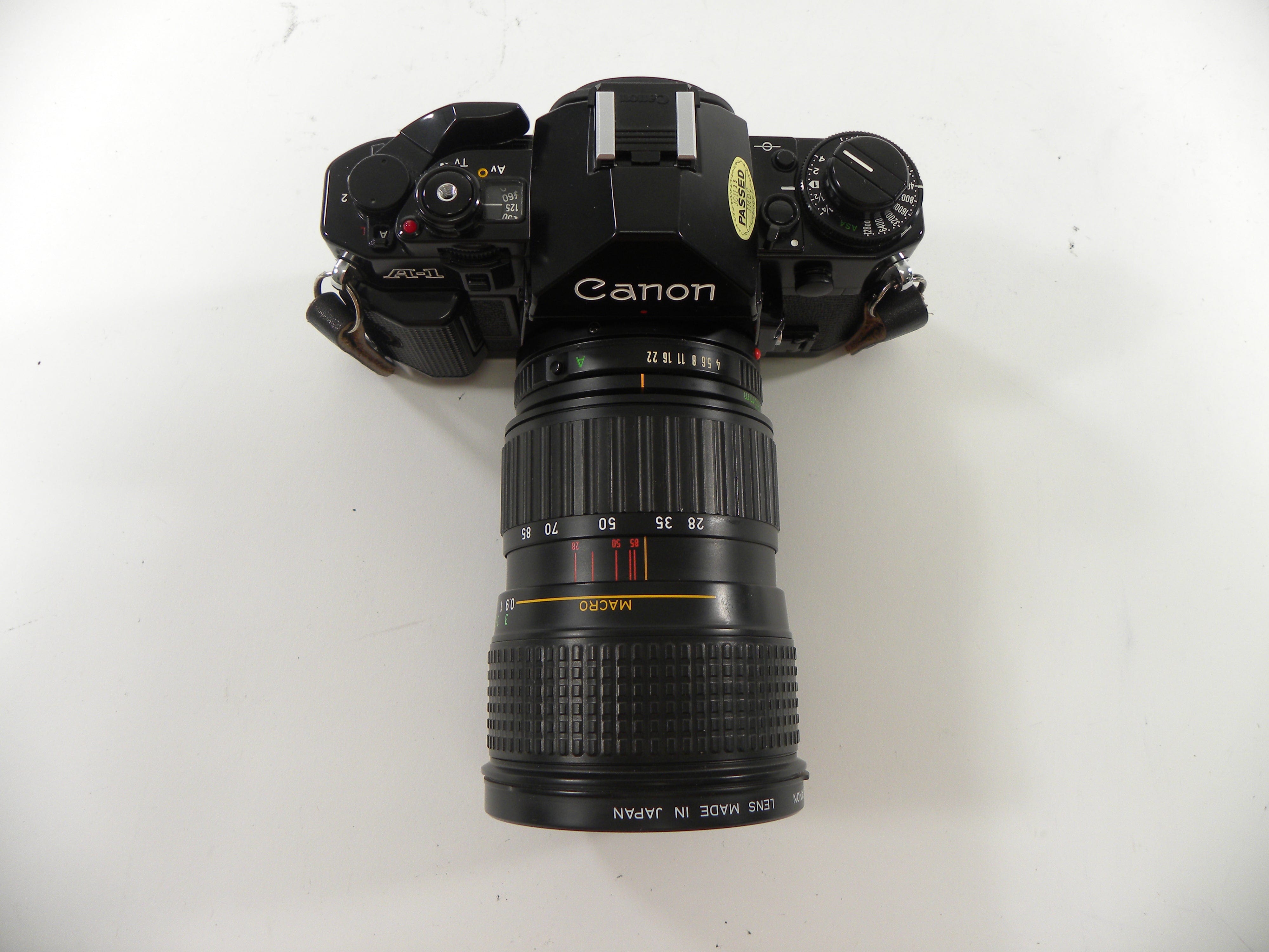 Canon A-1 35mm SLR w/FD Zoom 28-85mm f4