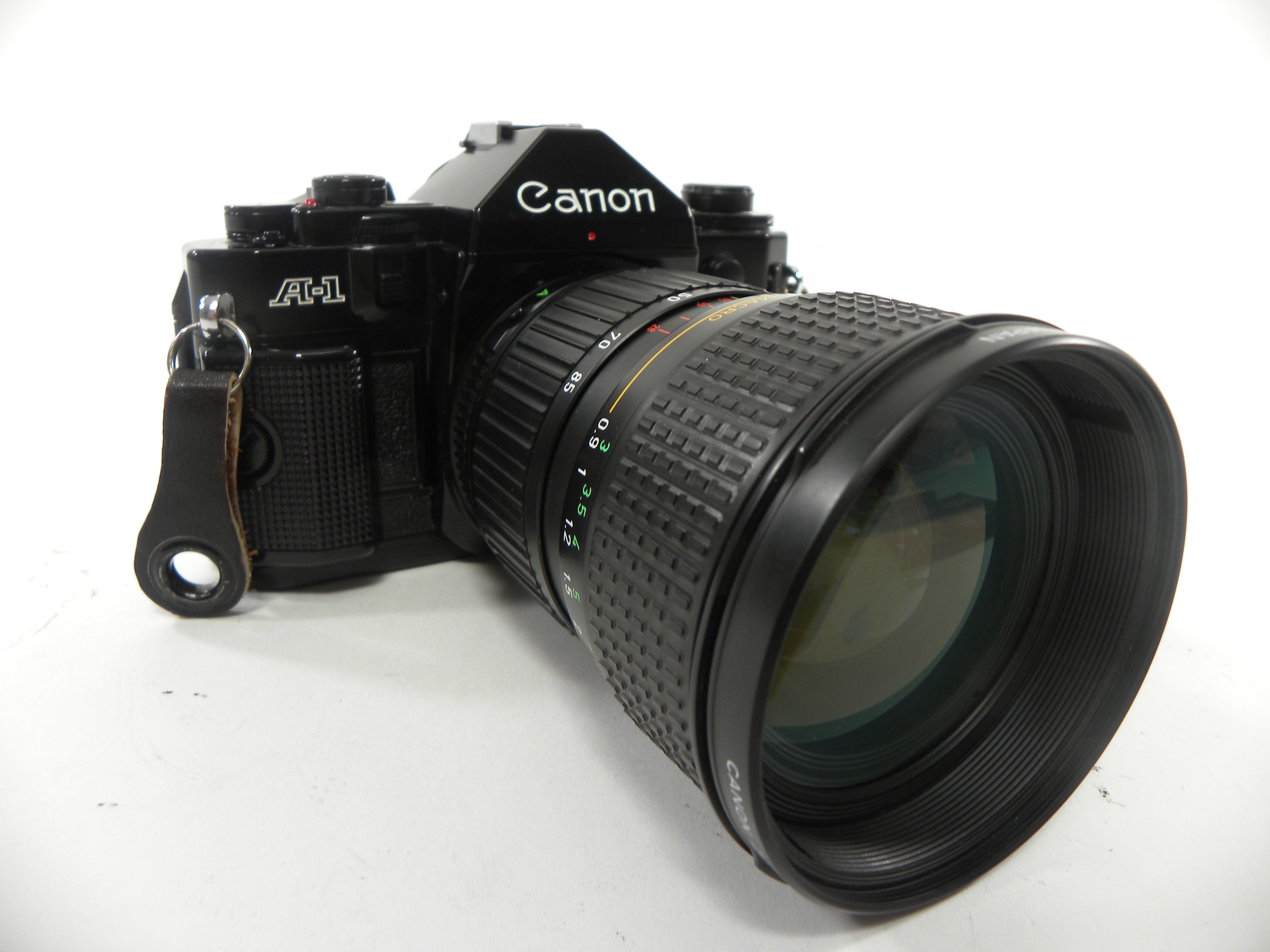 Canon A-1 35mm SLR w/FD Zoom 28-85mm f4