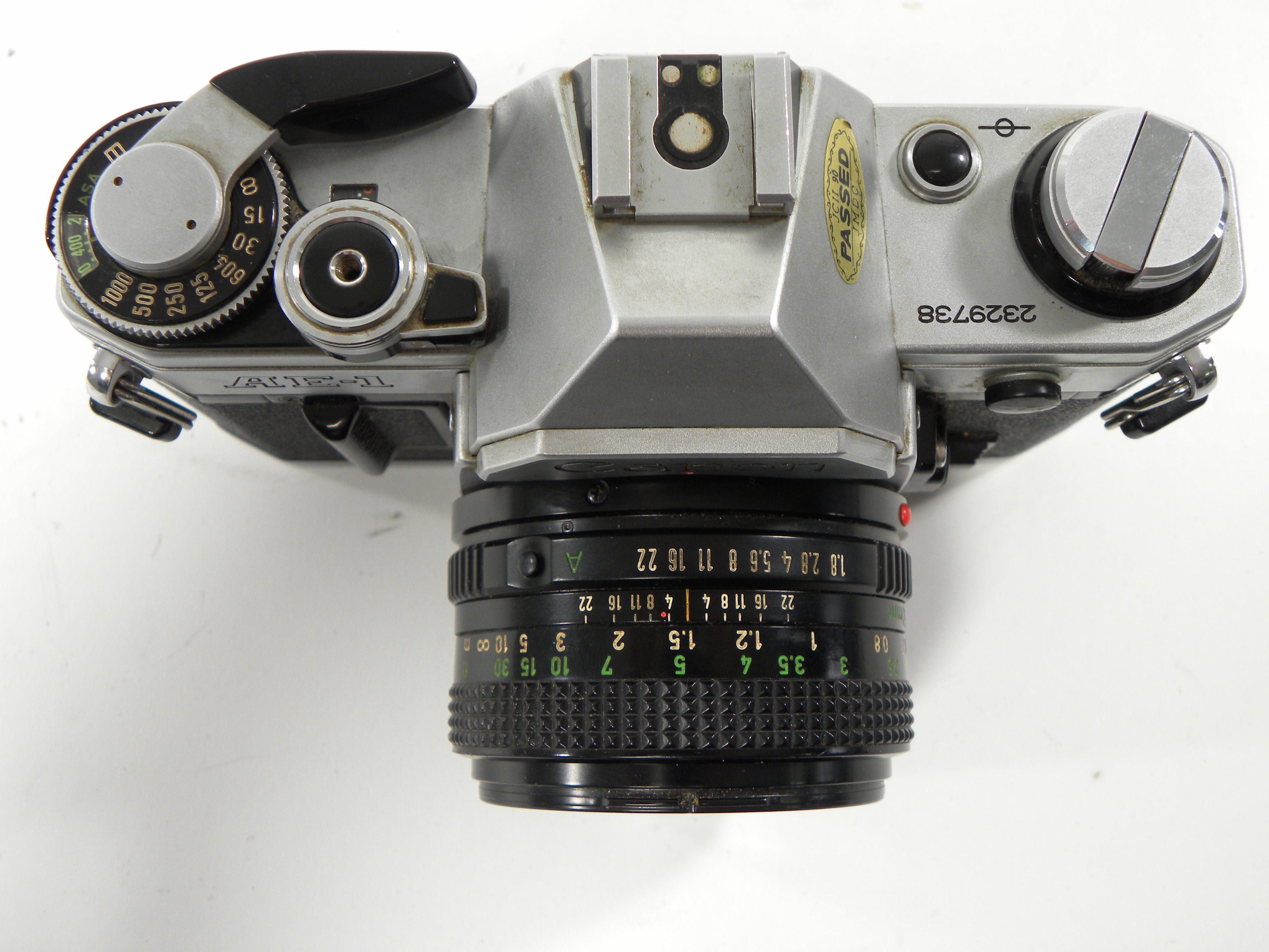 Canon AE-1 35mm SLR Camera w/FD 50mm f1.8