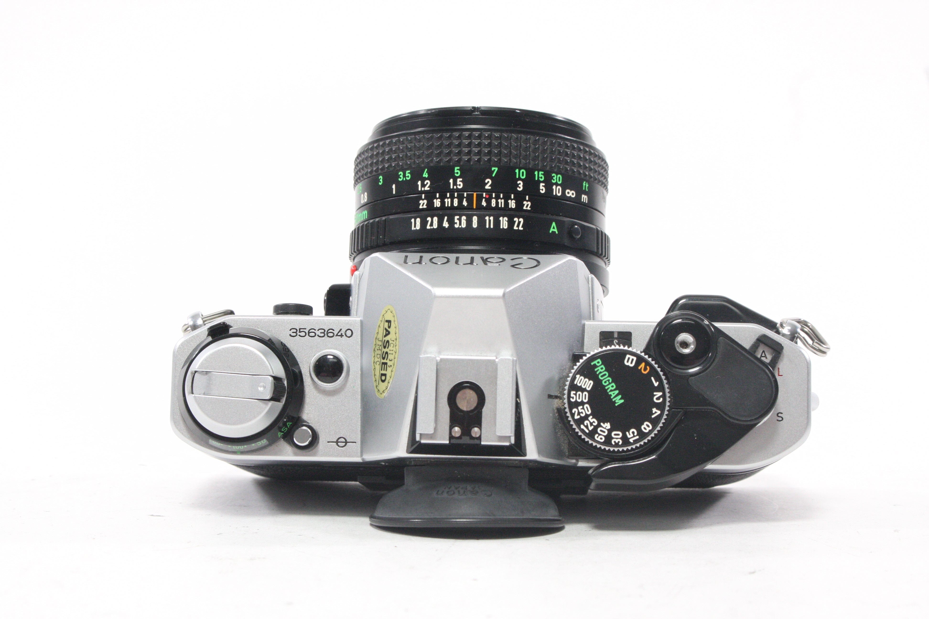 Canon AE-1 35mm SLR Camera with 50mm f/1.7 Lens