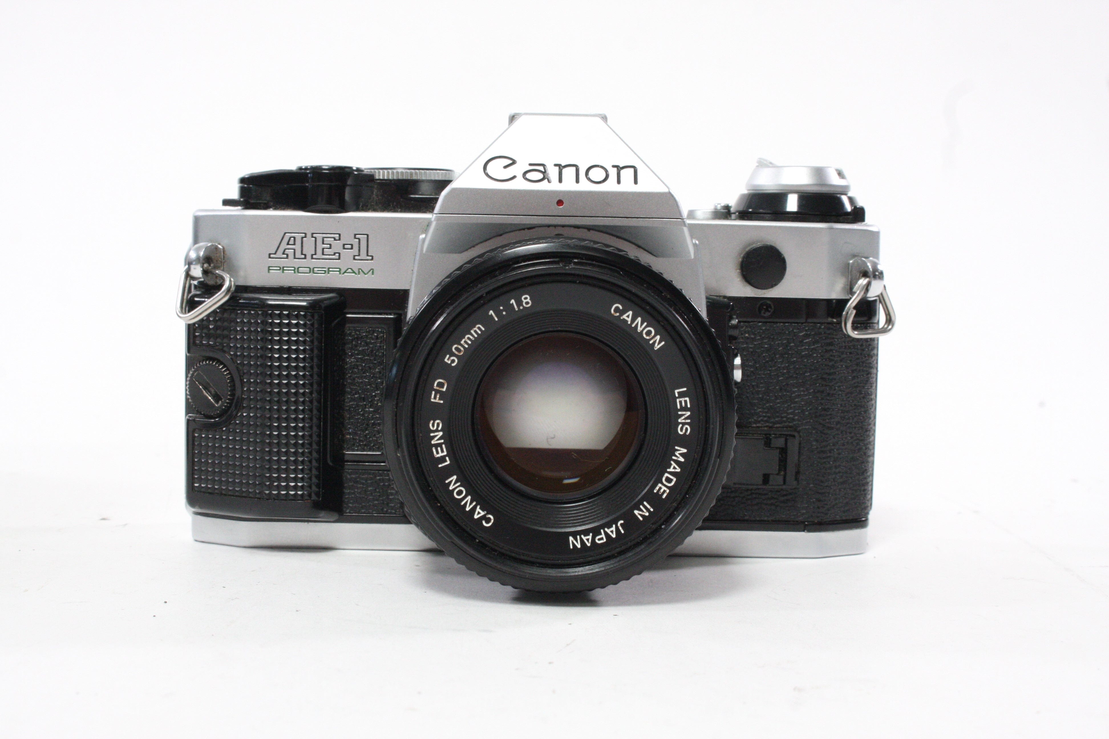 Canon AE-1 35mm SLR Camera with 50mm f/1.8 FD Lens