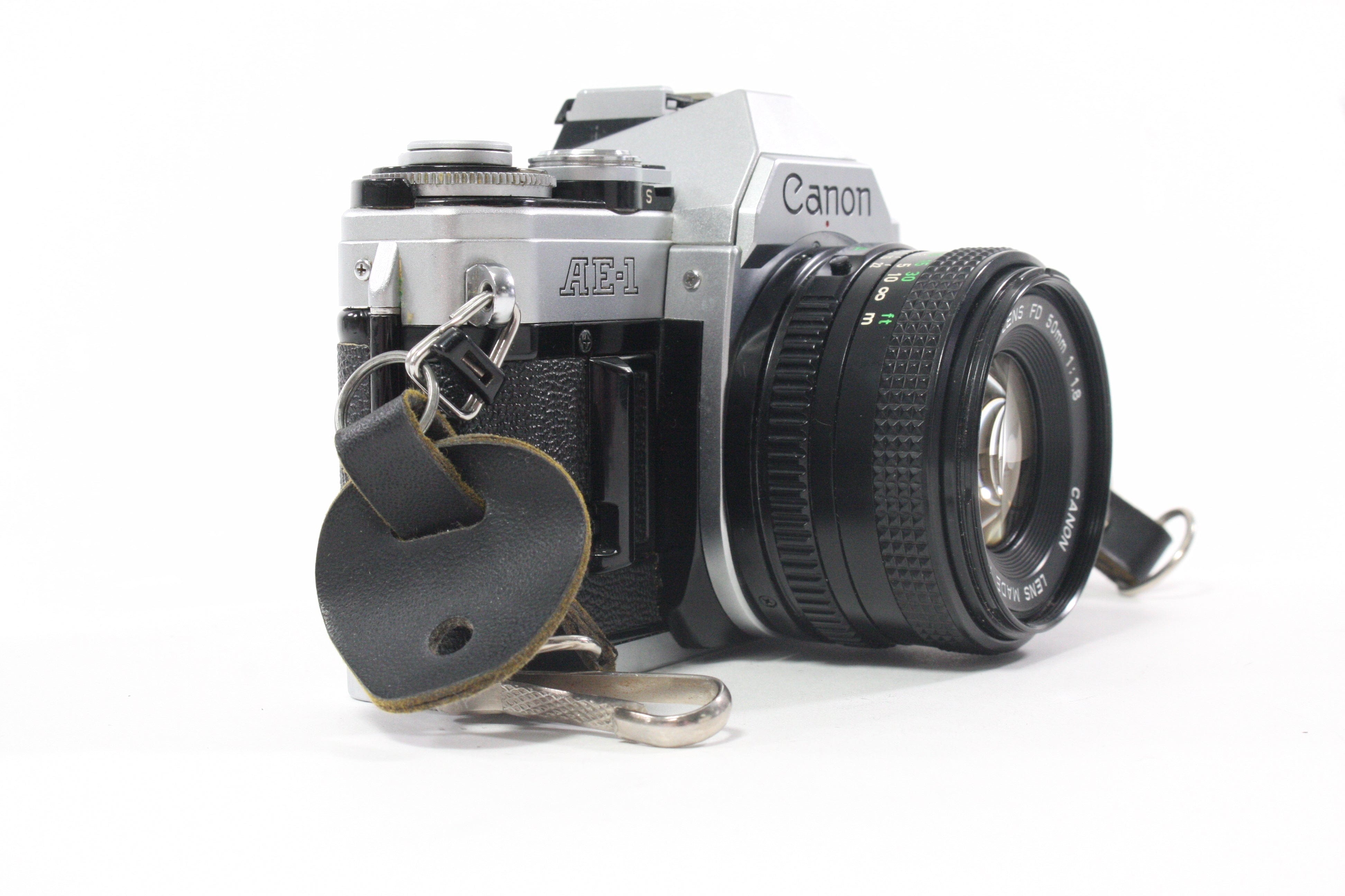 Canon AE-1 35mm SLR Camera with 50mm f/1.8 Lens