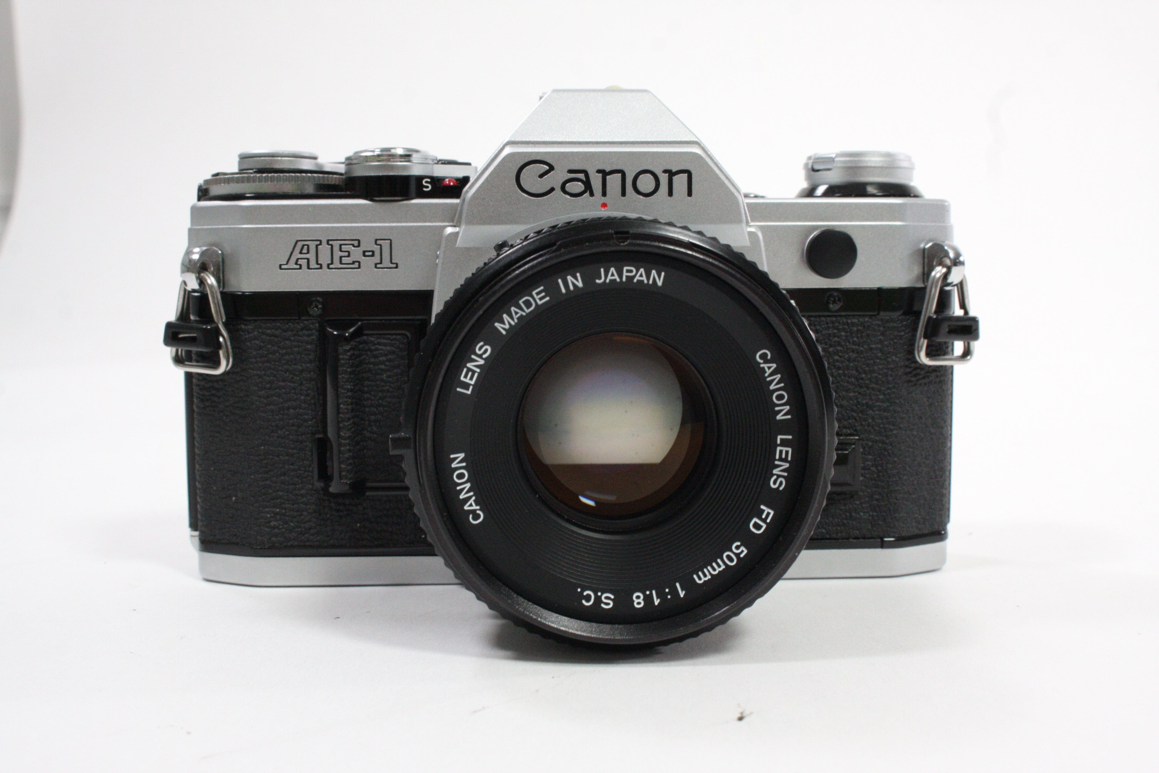 Canon AE-1 35mm SLR Camera with 50mm f/1.8 SC Lens