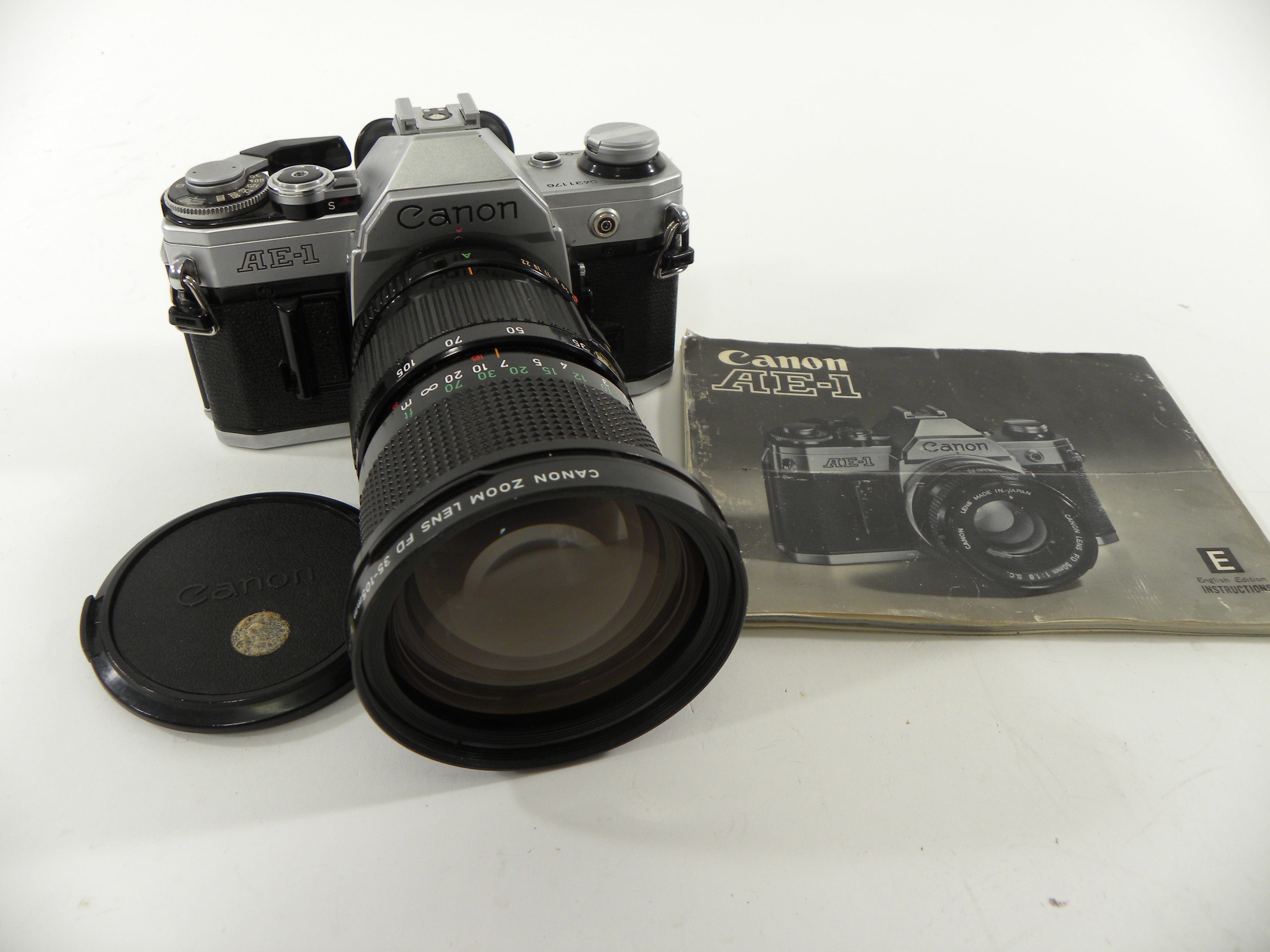 Canon AE-1 35mm SLR w/FD 35-105mm F3.5