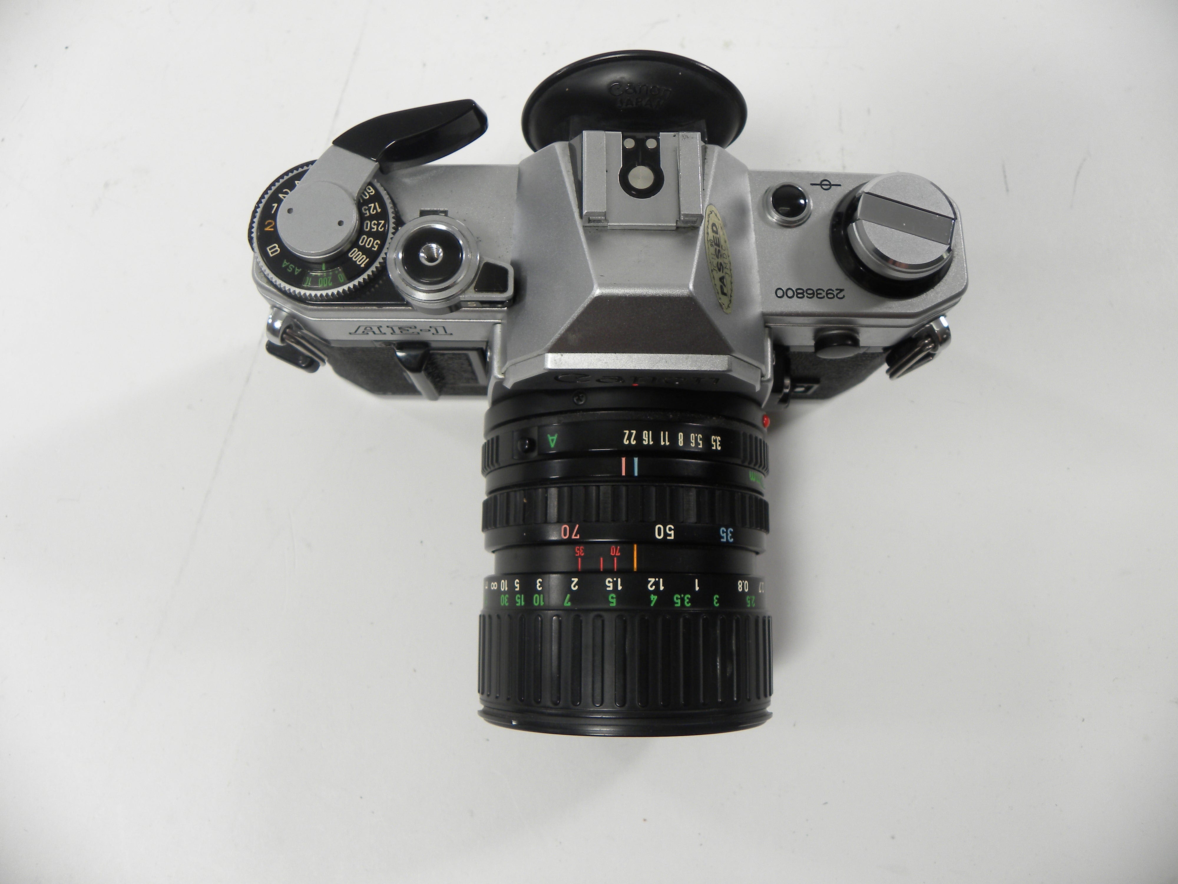 Canon AE-1 35mm SLR w/FD 35-70mm f3.5-4.5