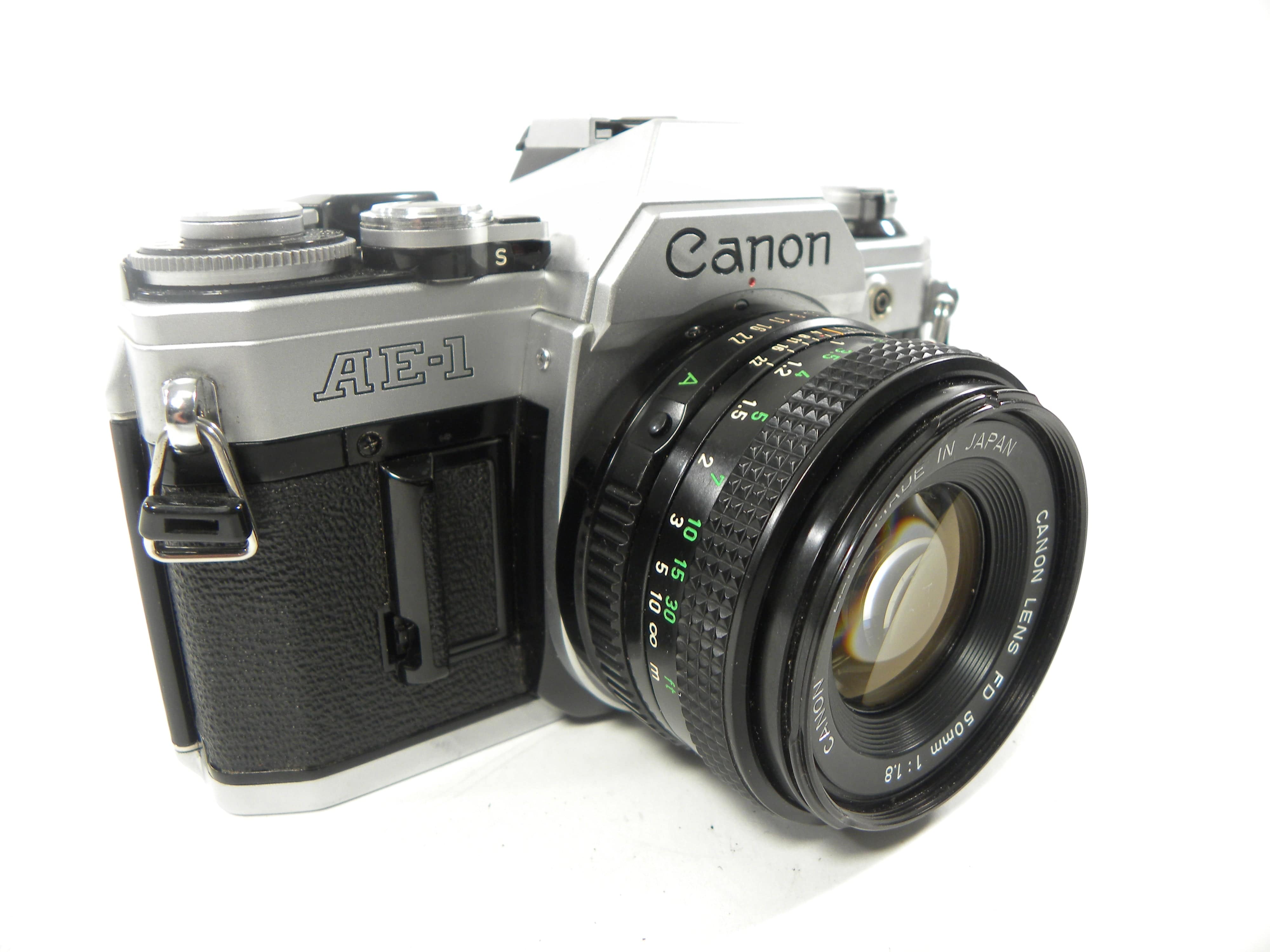 Canon AE-1 35mm SLR w/FD 50mm f1.8