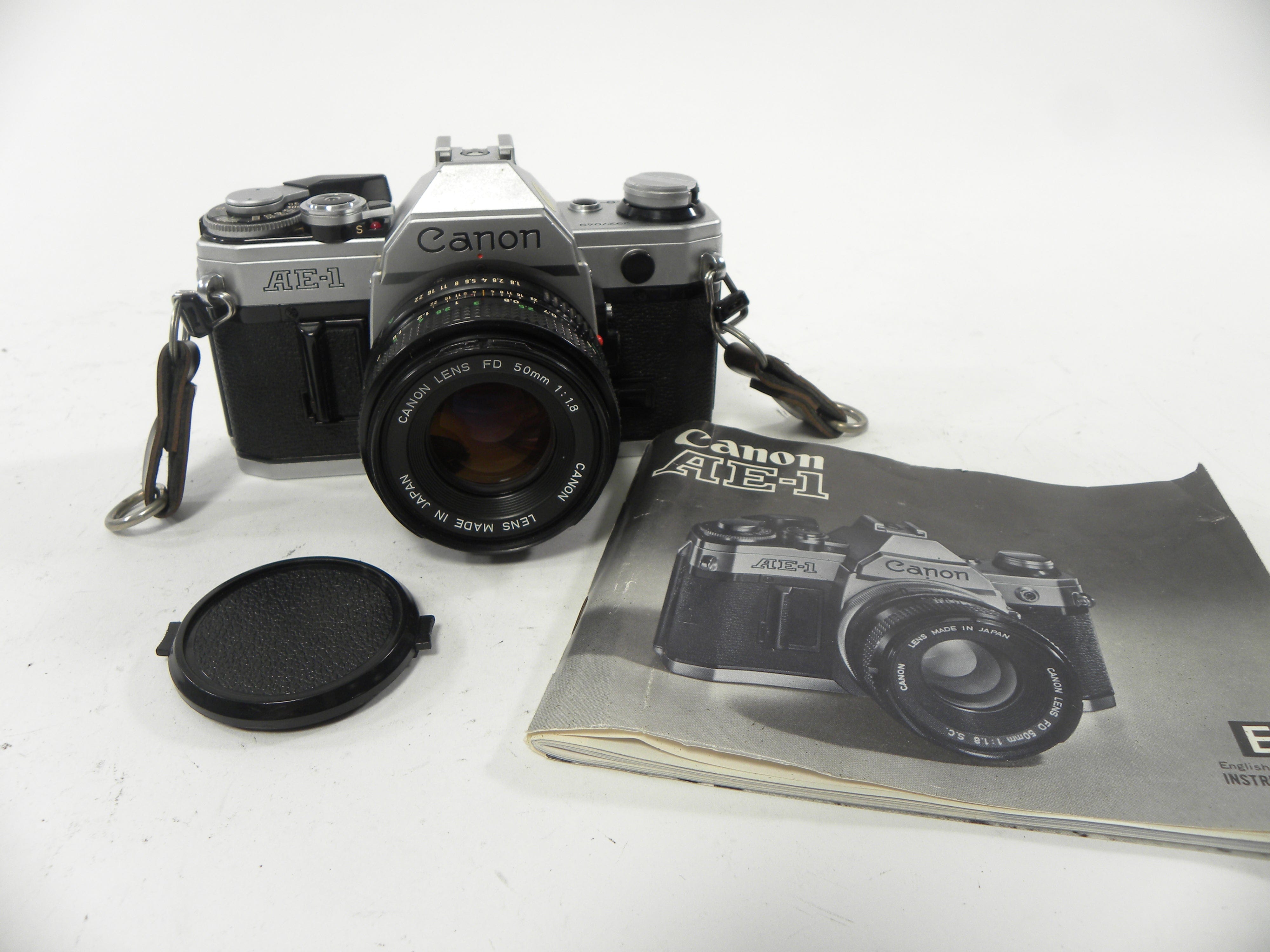 Canon AE-1 35mm SLR w/FD 50mm f1.8