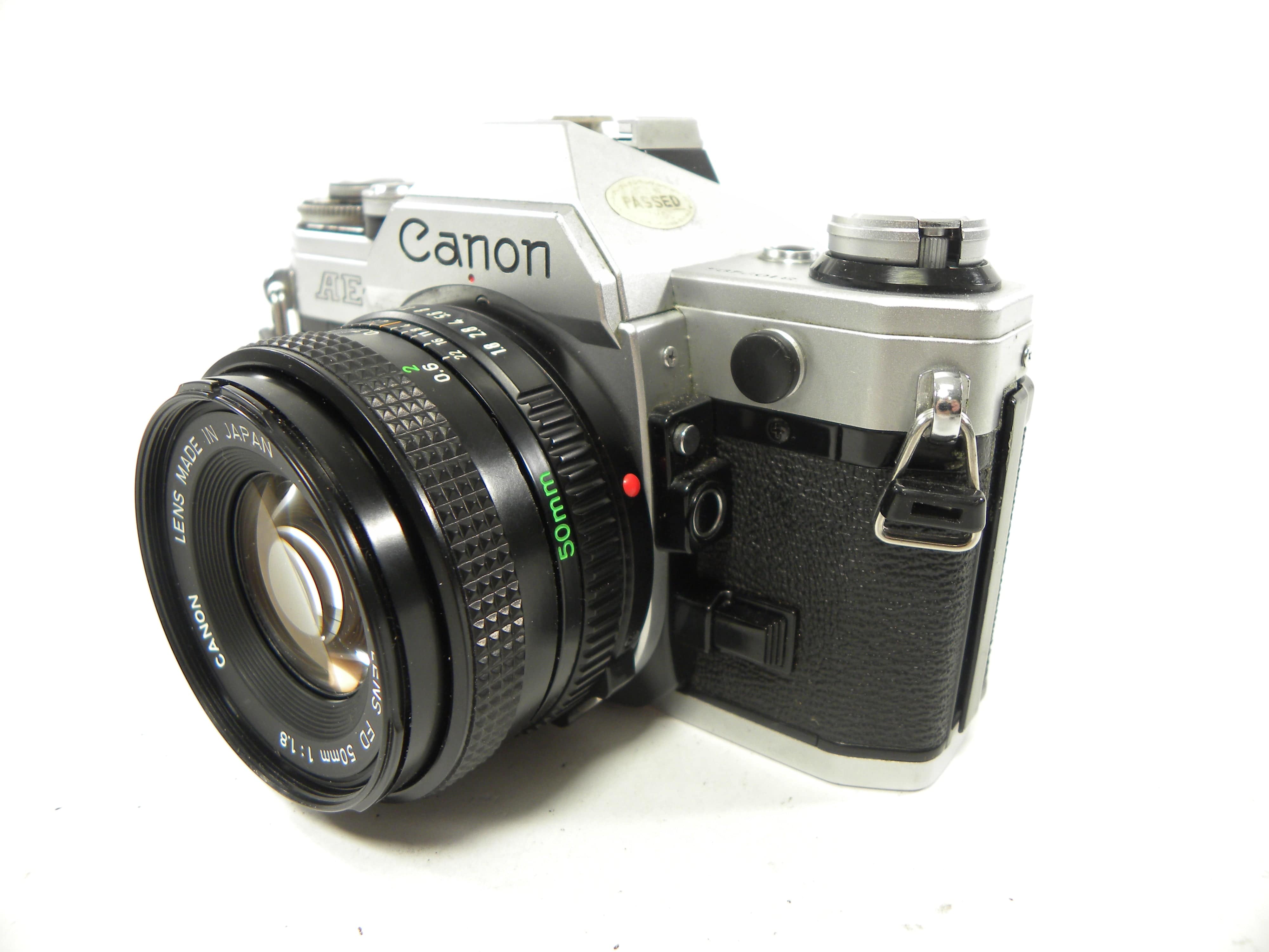 Canon AE-1 35mm SLR w/FD 50mm f1.8