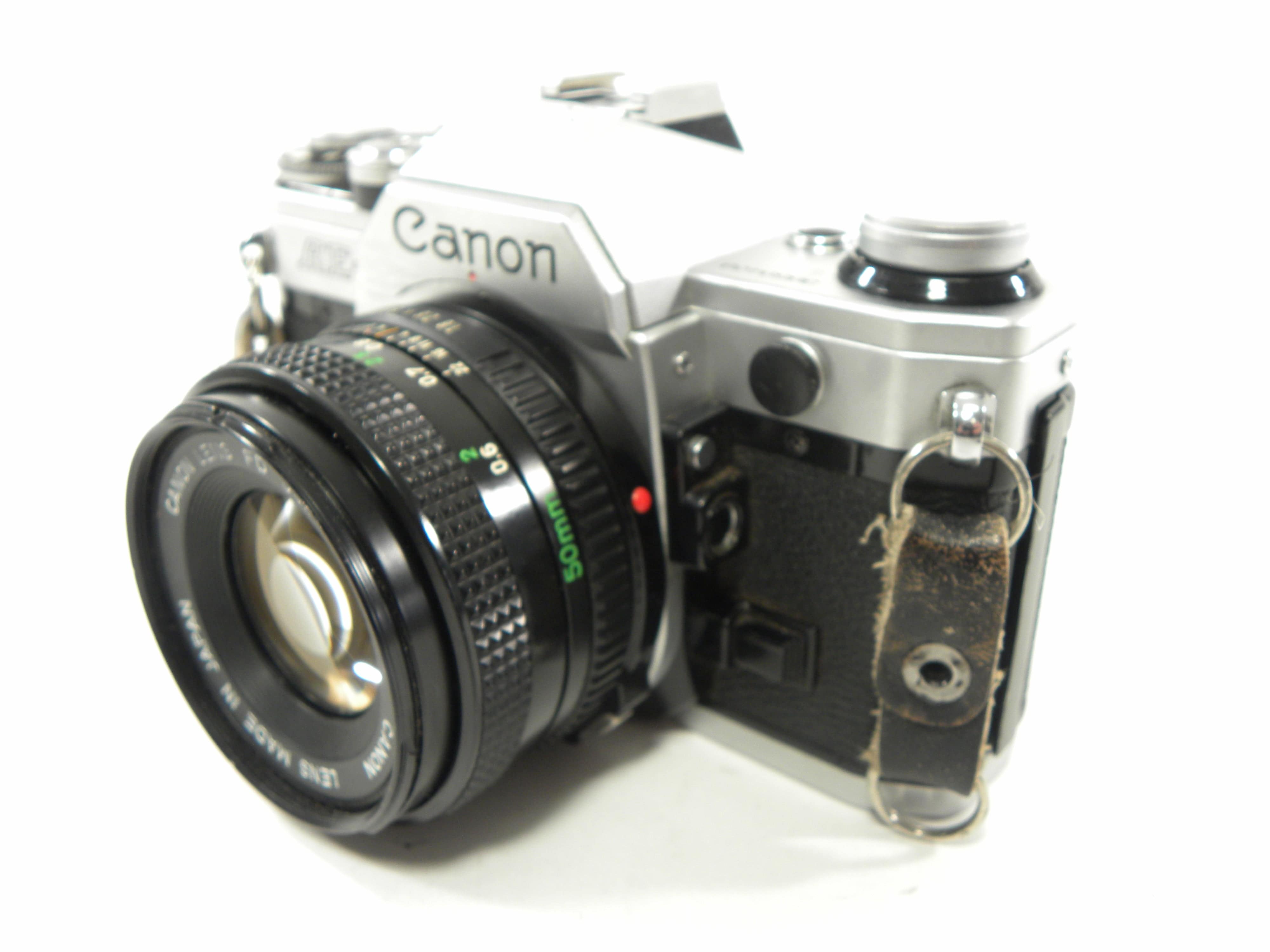 Canon AE-1 35mm SLR w/FD 50mm f1.8