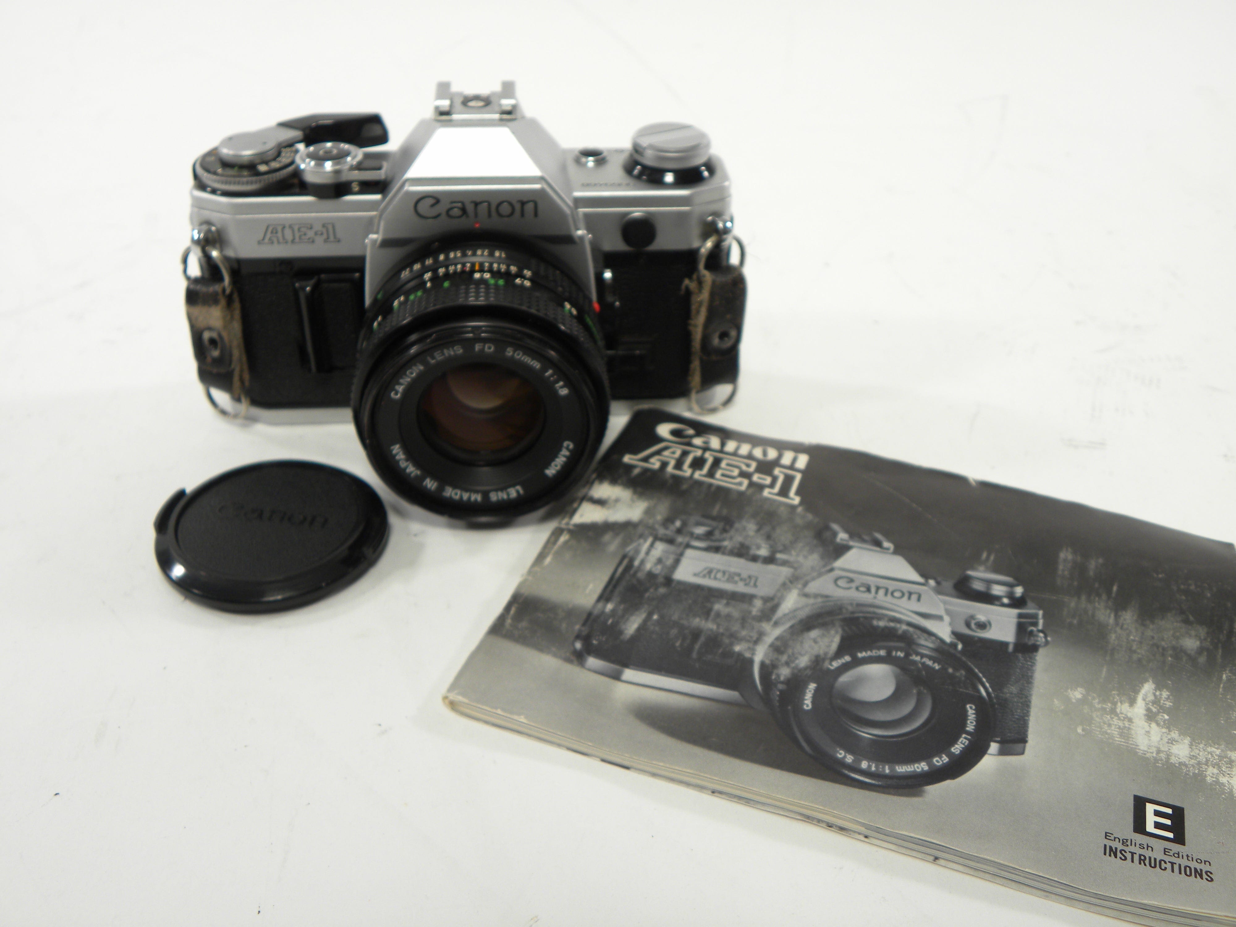Canon AE-1 35mm SLR w/FD 50mm f1.8