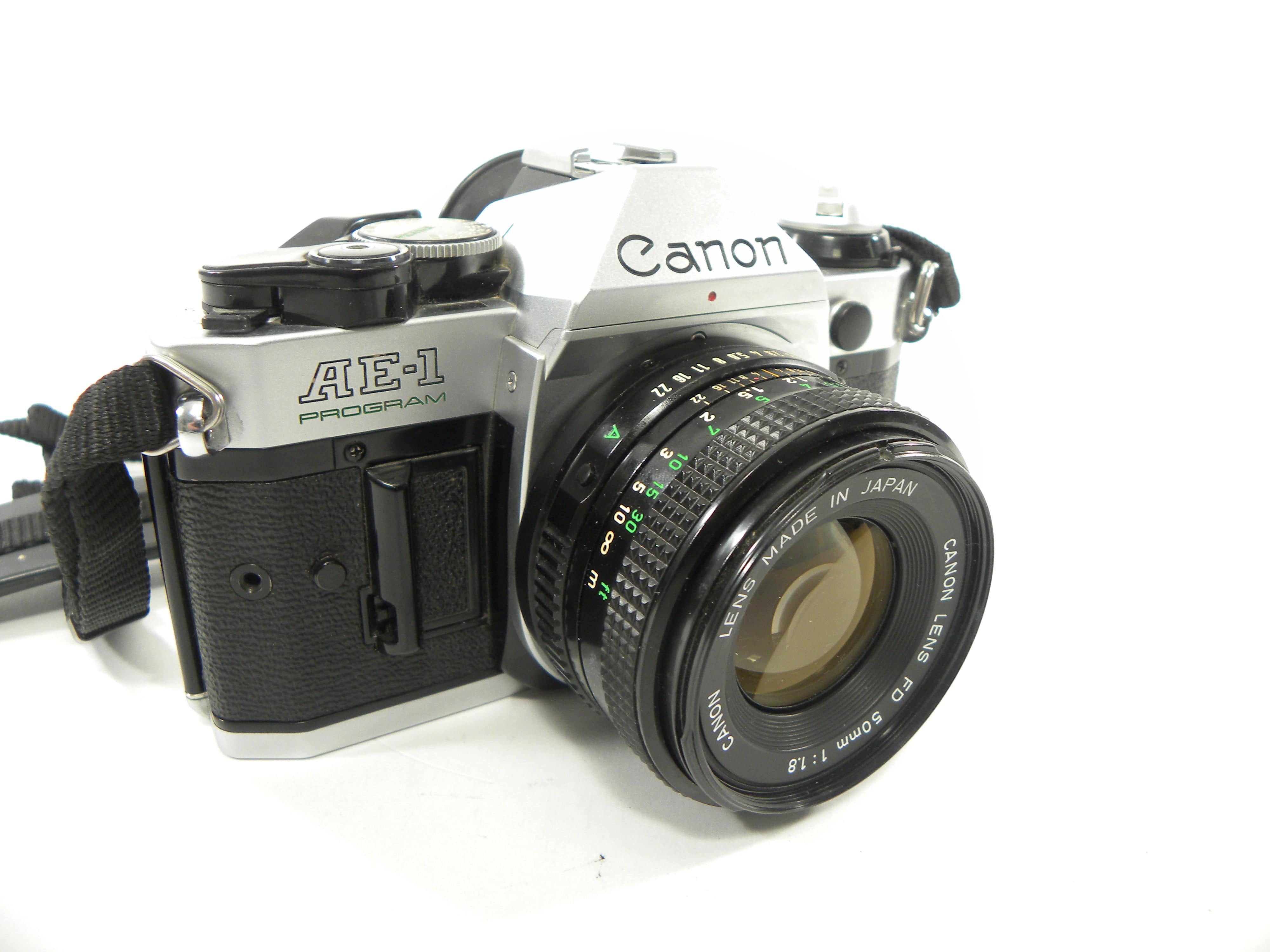 Canon AE-1 35mm SLR w/FD 50mm f1.8