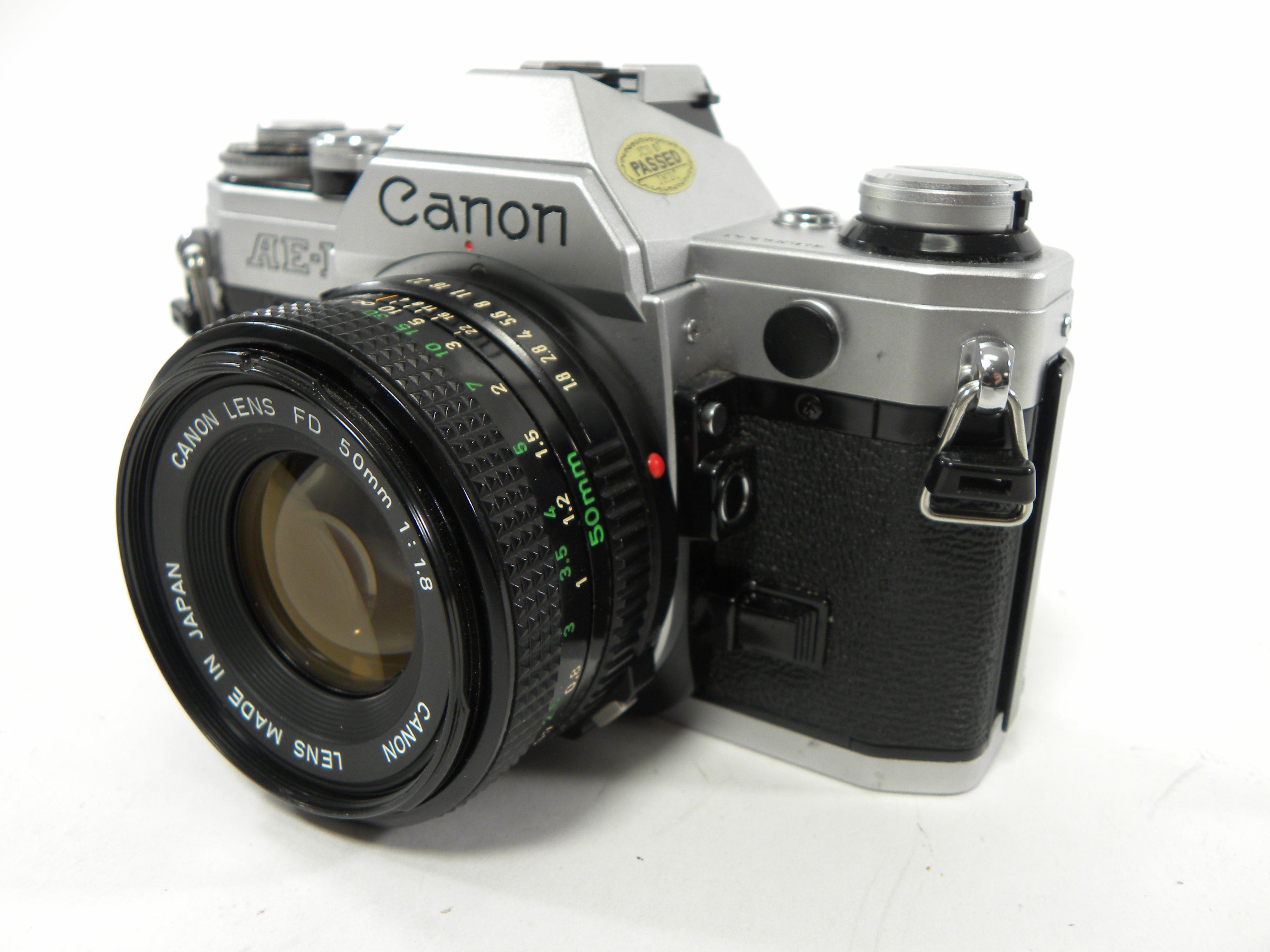 Canon AE-1 35mm SLR w/FD 50mm f1.8