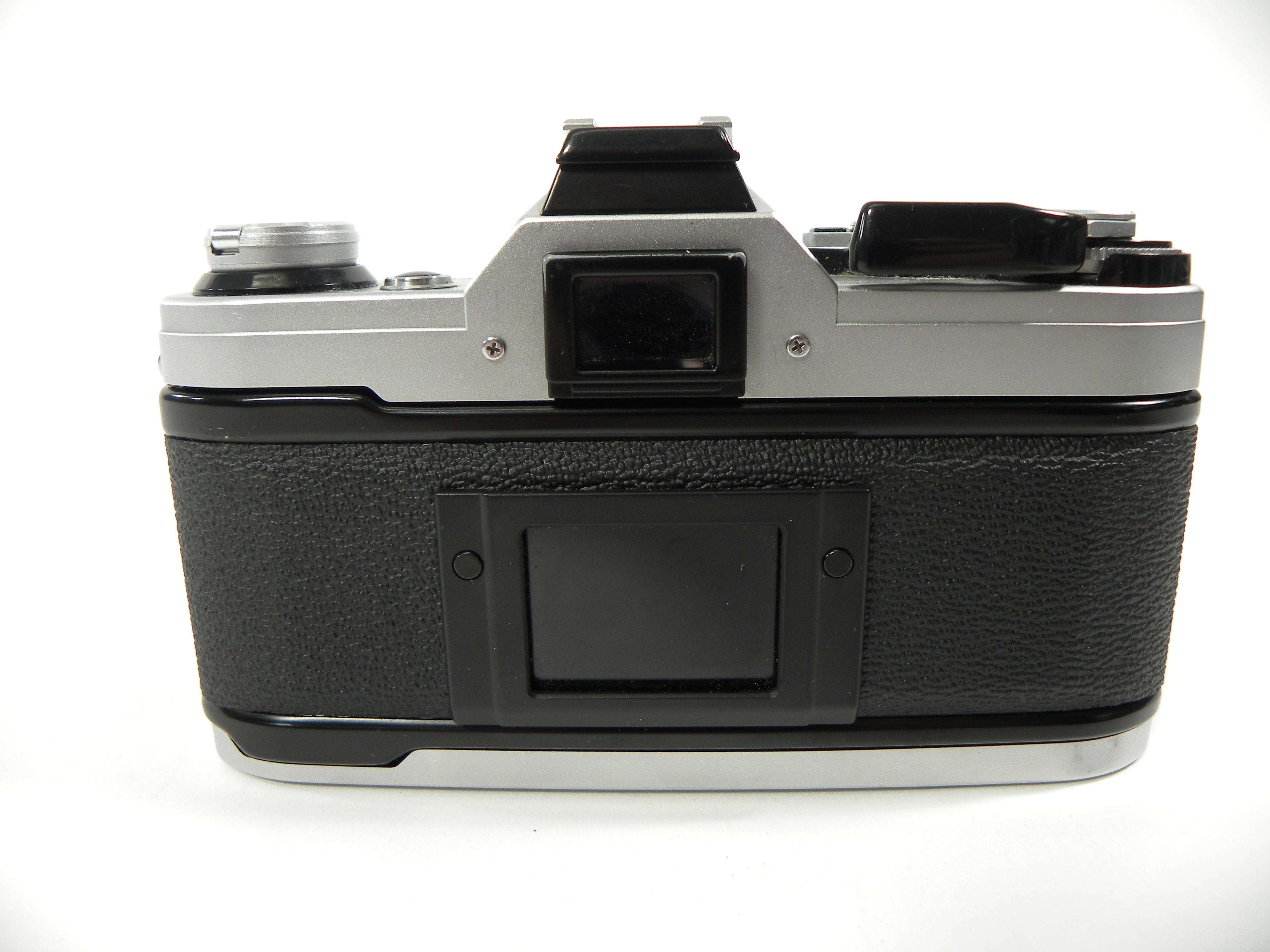 Canon AE-1 35mm SLR with a 50mm f/1.8 FD Lens
