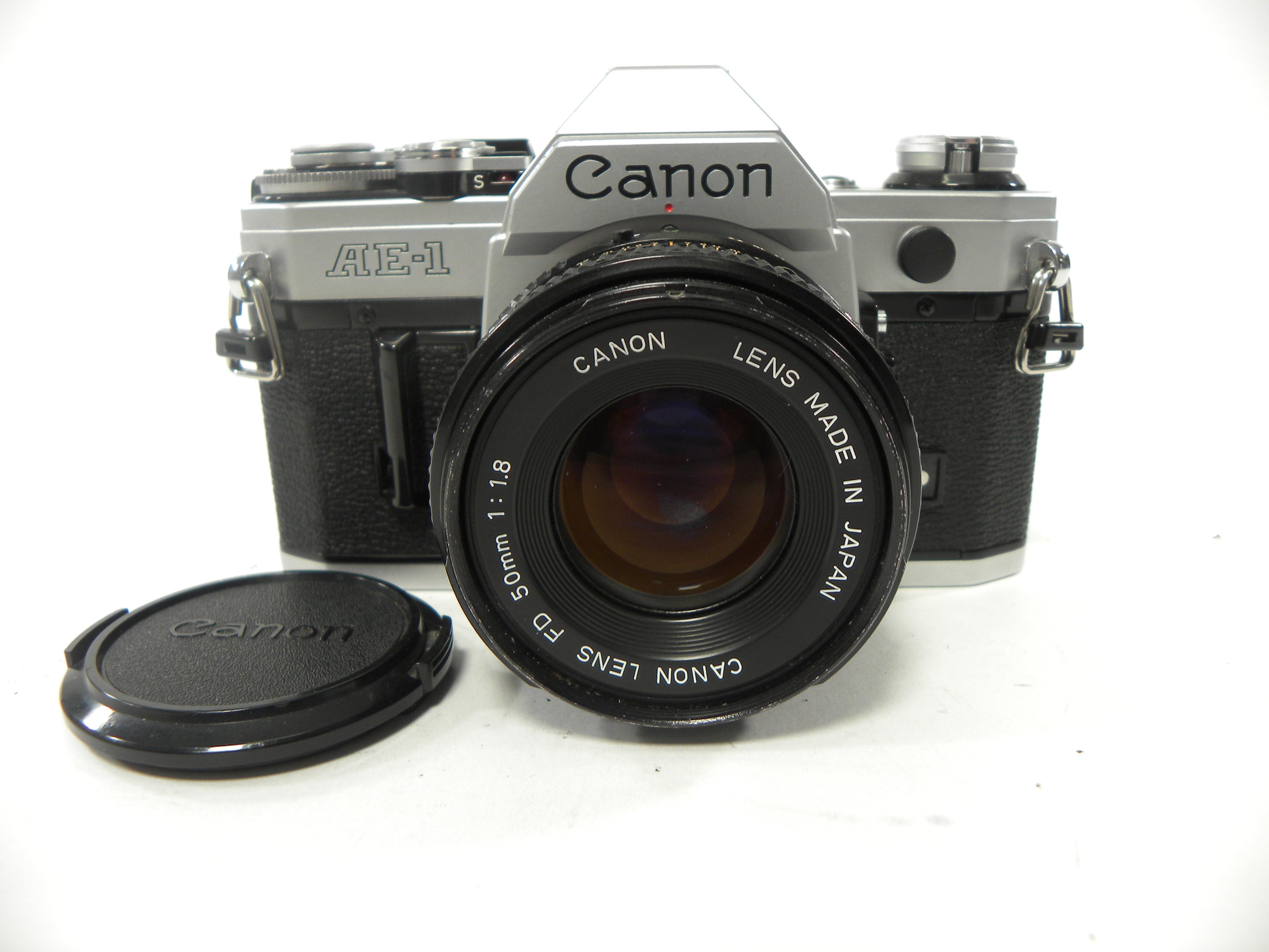 Canon AE-1 35mm SLR w/FD 50mm f1.8