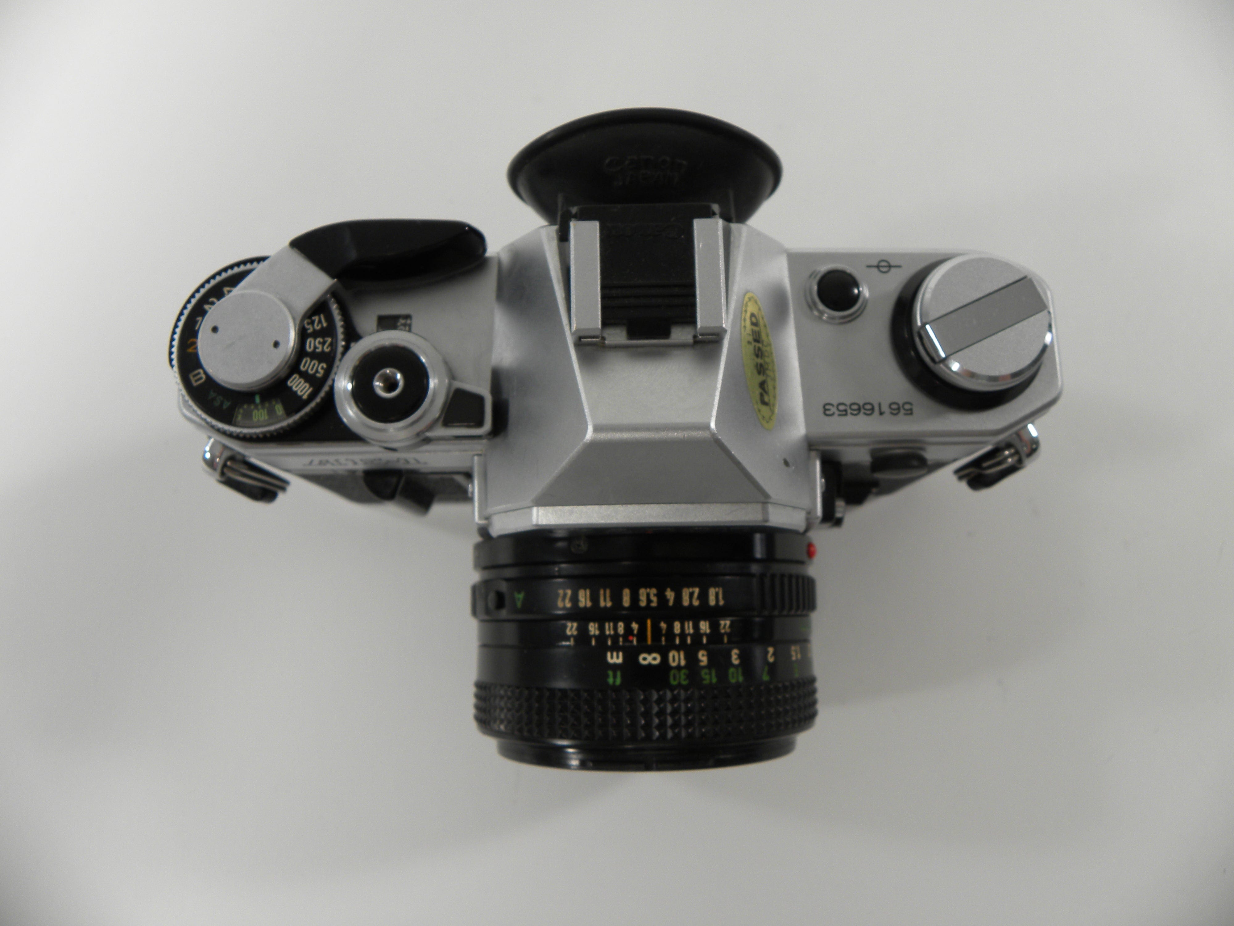 Canon AE-1 35mm SLR w/FD 50mm f1.8