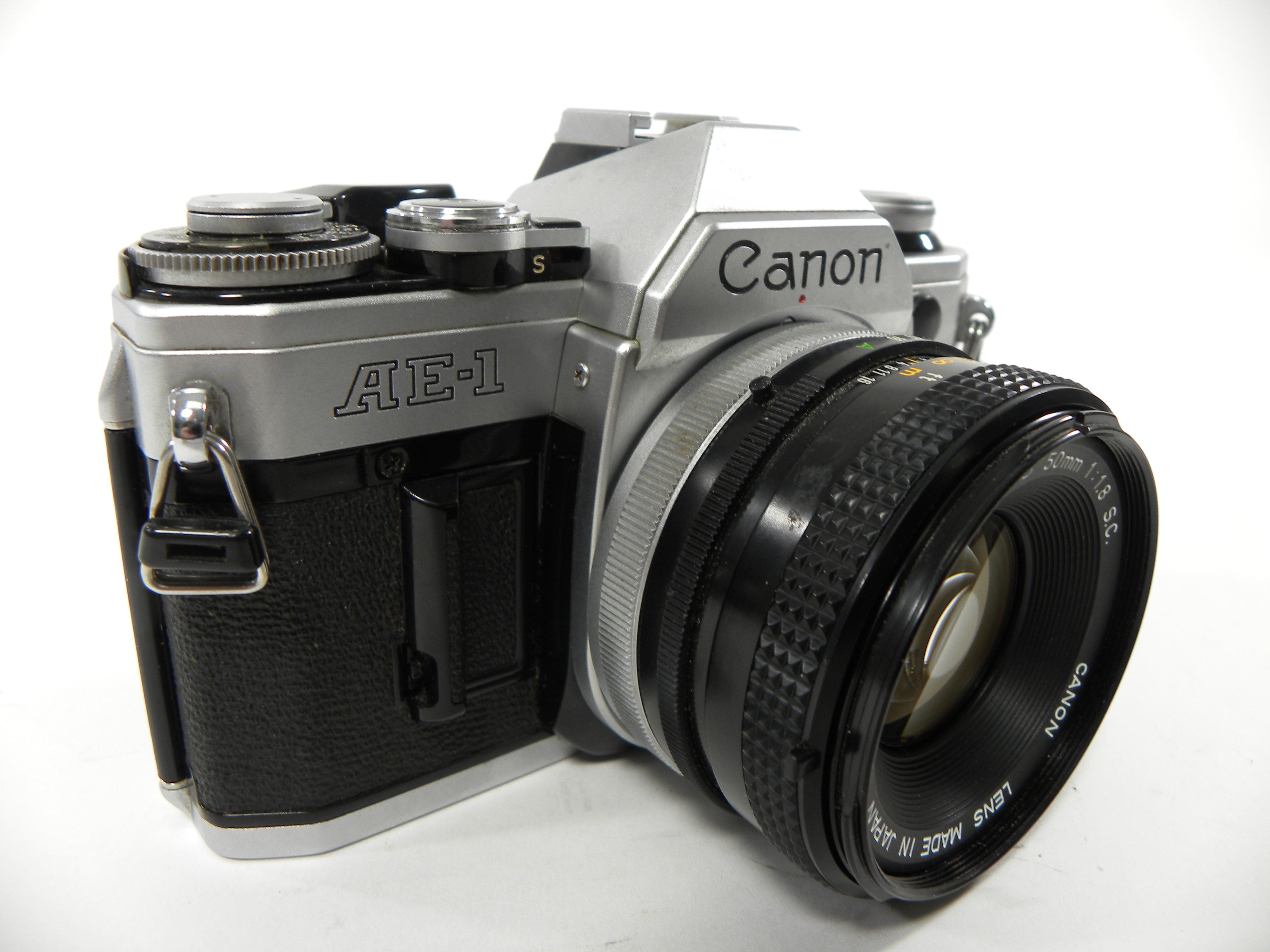 Canon AE-1 35mm SLR w/FD 50mm f1.8 S.C.