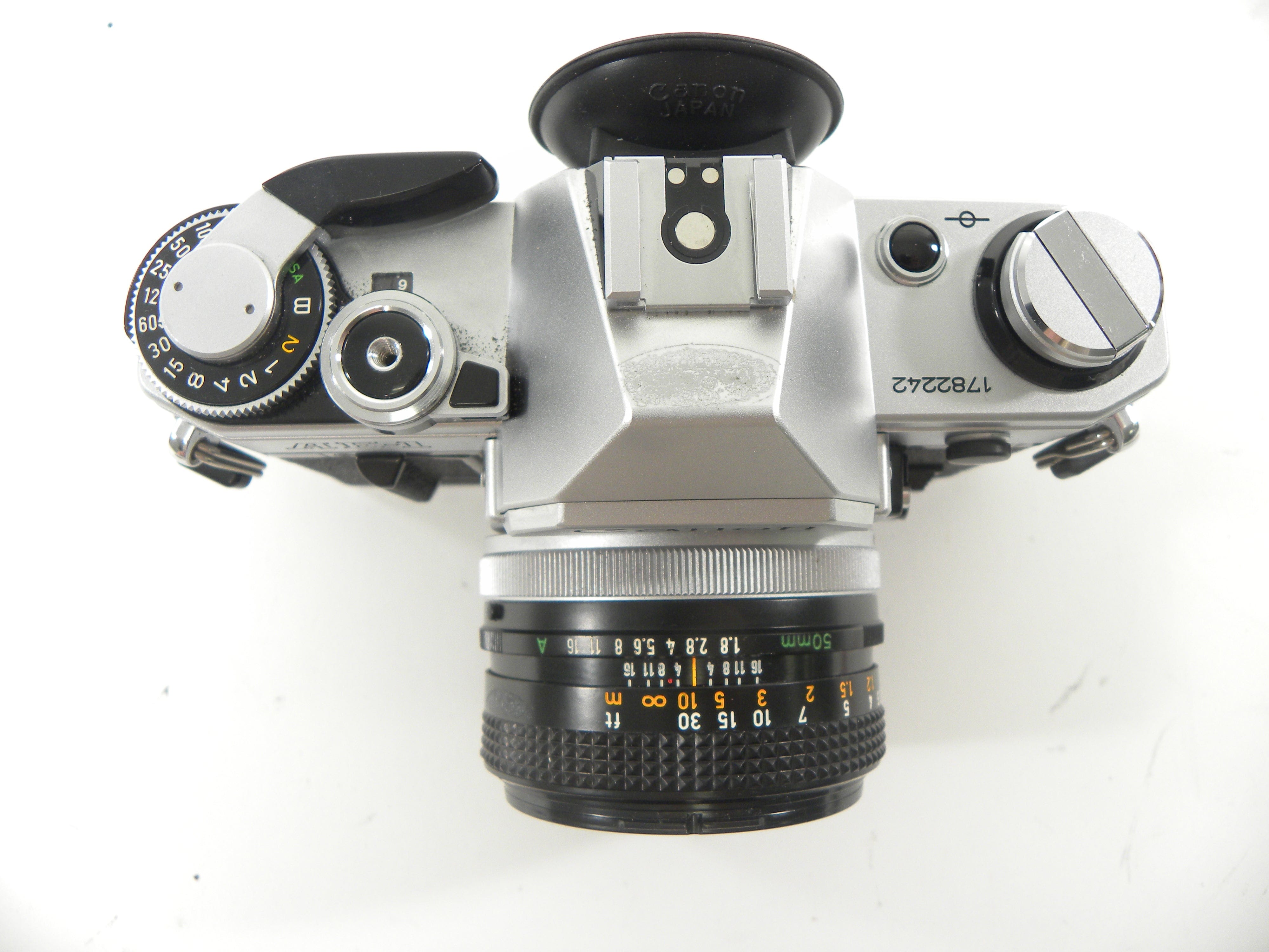 Canon AE-1 35mm SLR w/FD 50mm f1.8 S.C.