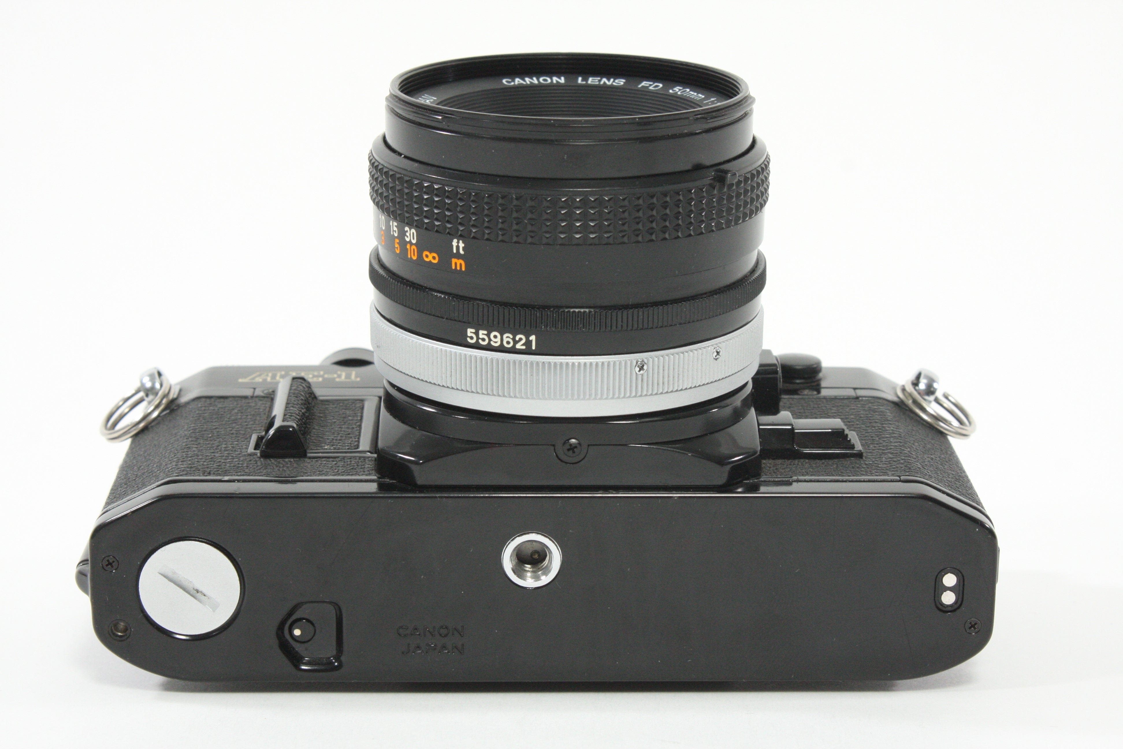 Canon AE-1 (Black) with 50mm f/1.8 S.C. Lens