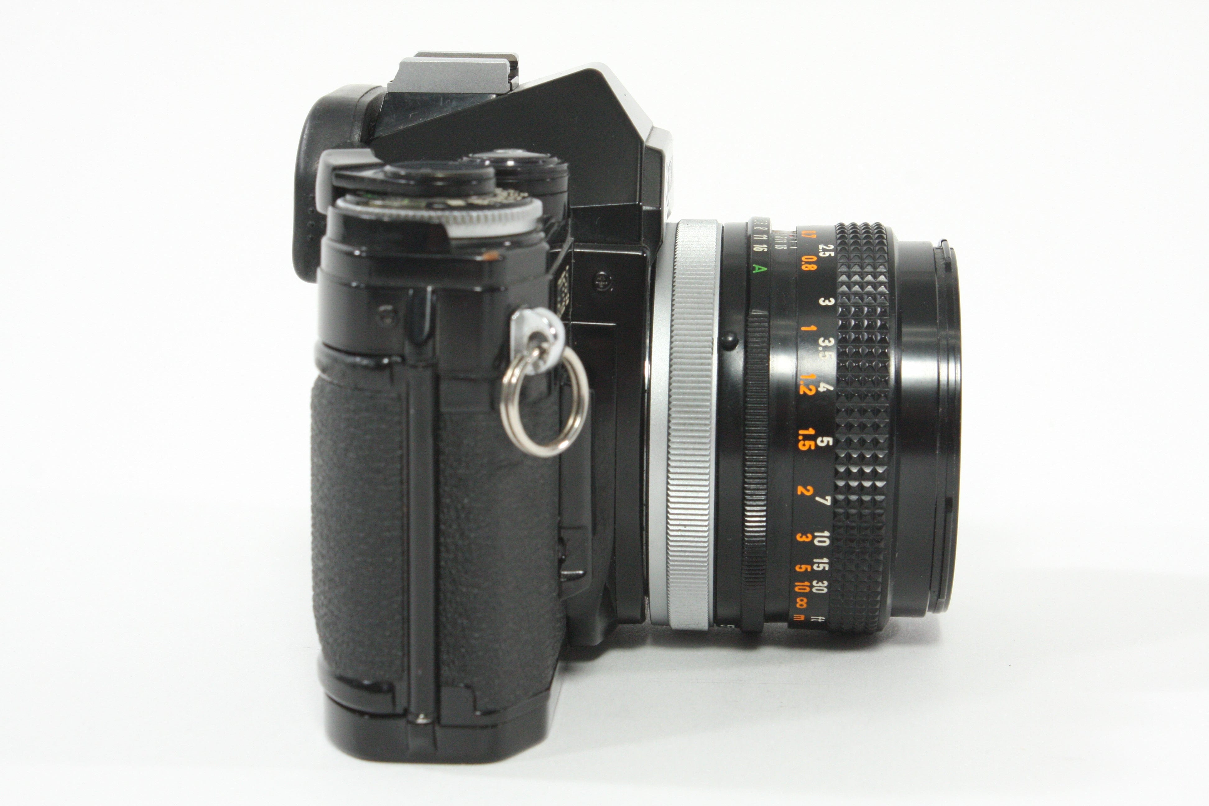Canon AE-1 (Black) with 50mm f/1.8 S.C. Lens