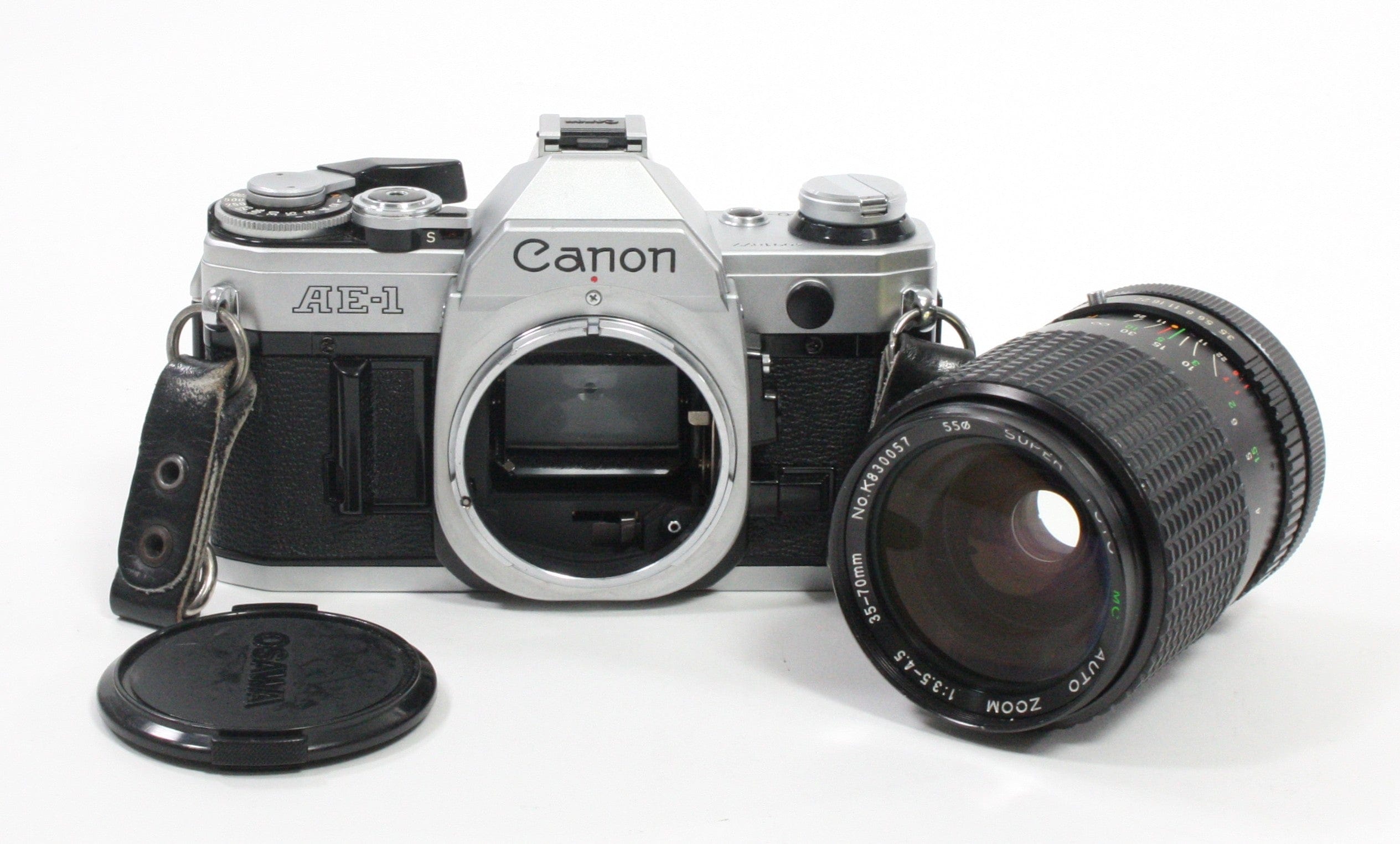 Canon AE-1 Camera with 35-70mm f/3.5-4.5 Lens
