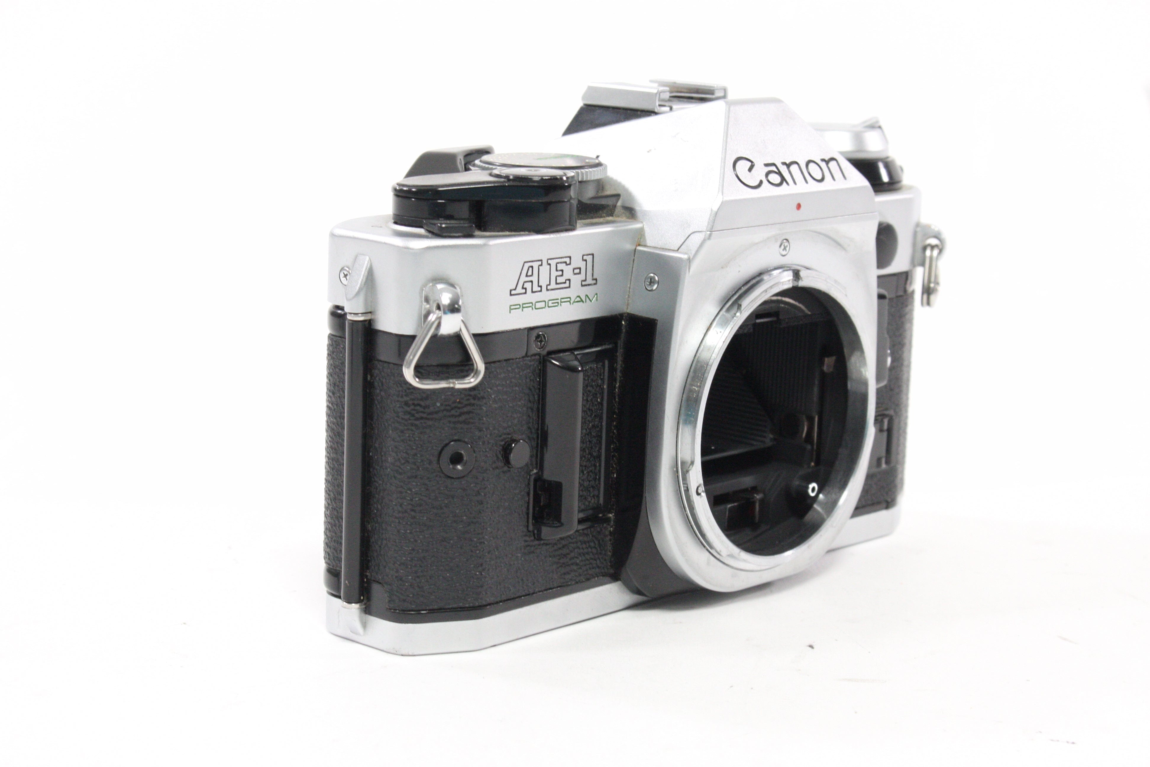 Canon AE-1 Program 35mm SLR Camera Body (AS-IS)