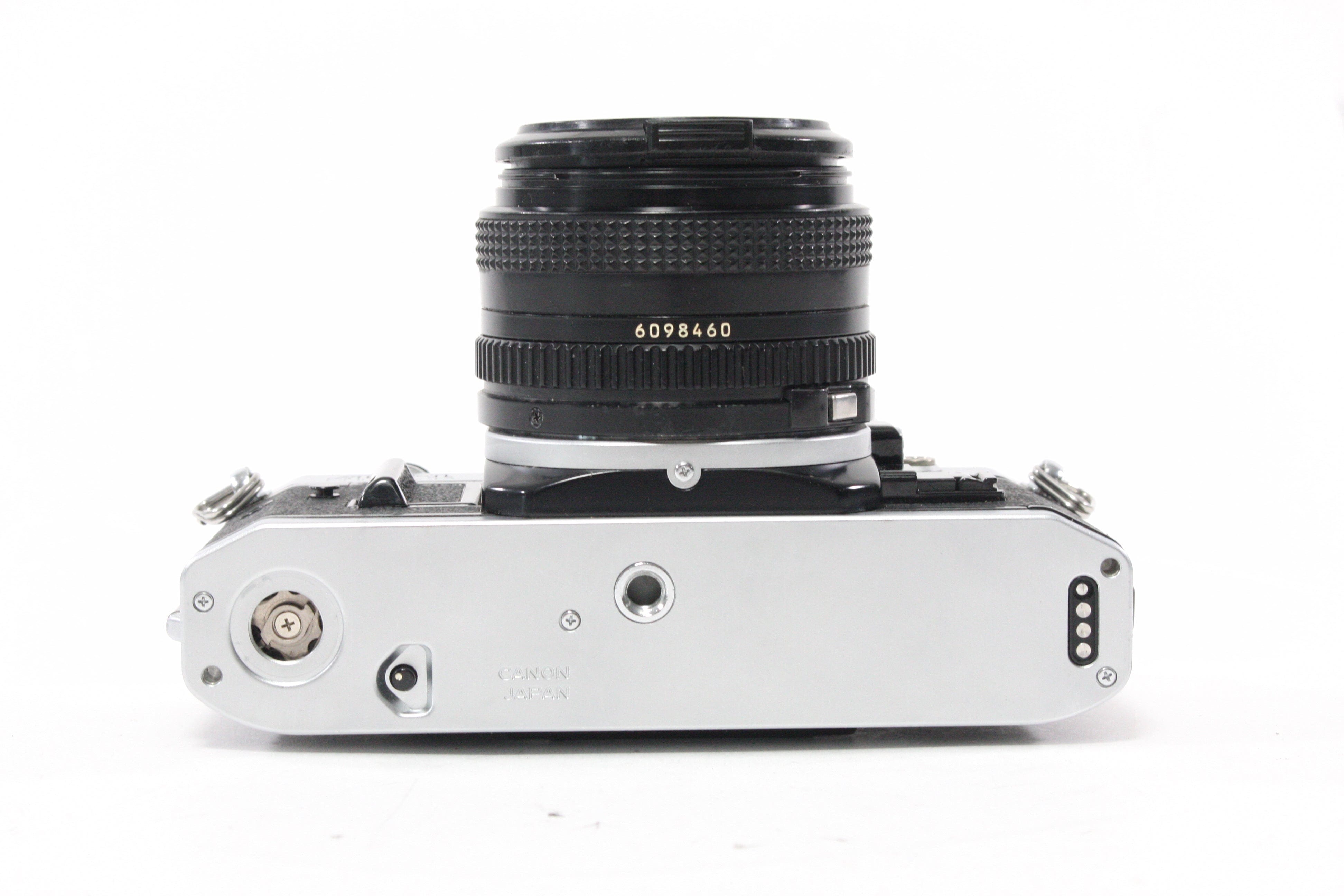Canon AE-1 Program 35mm SLR Camera with 50mm f/1.8 Lens