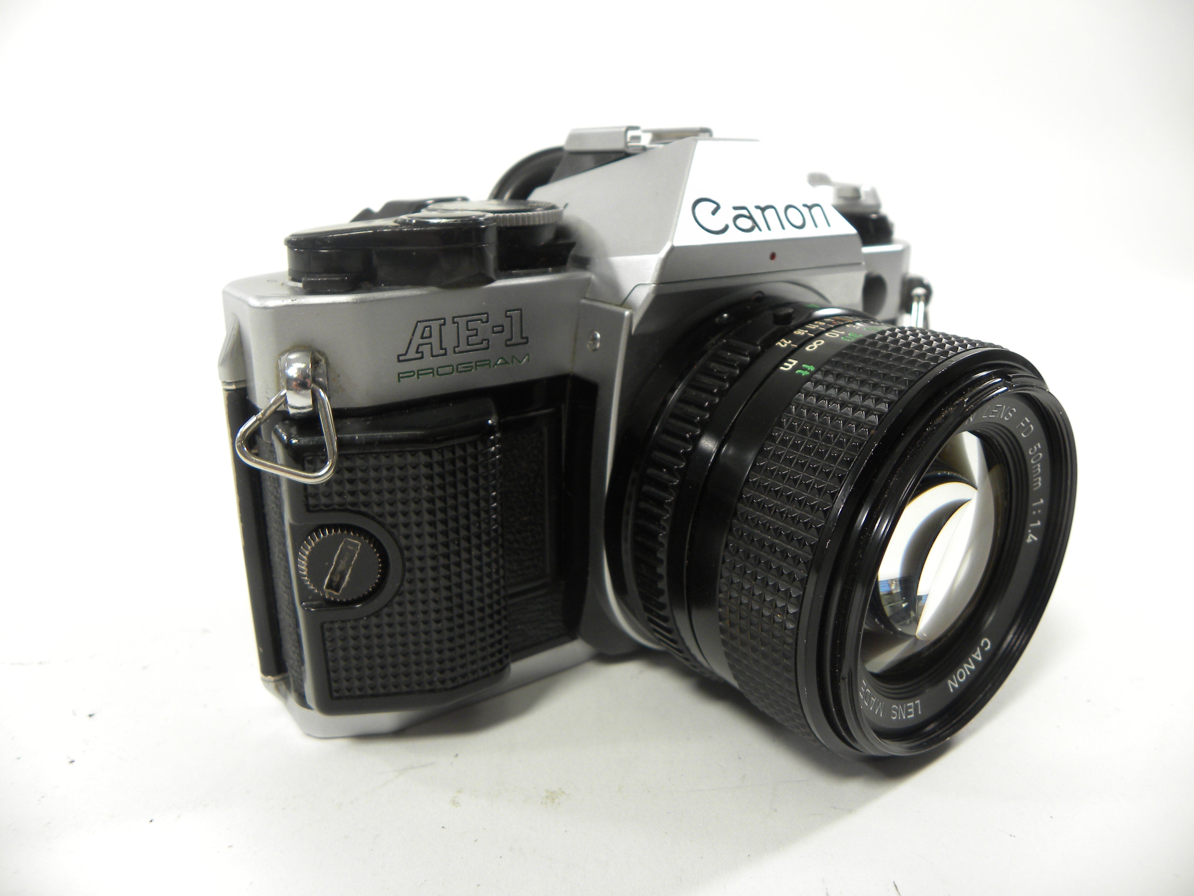 Canon AE-1 Program 35mm SLR w/FD 50mm f1.4