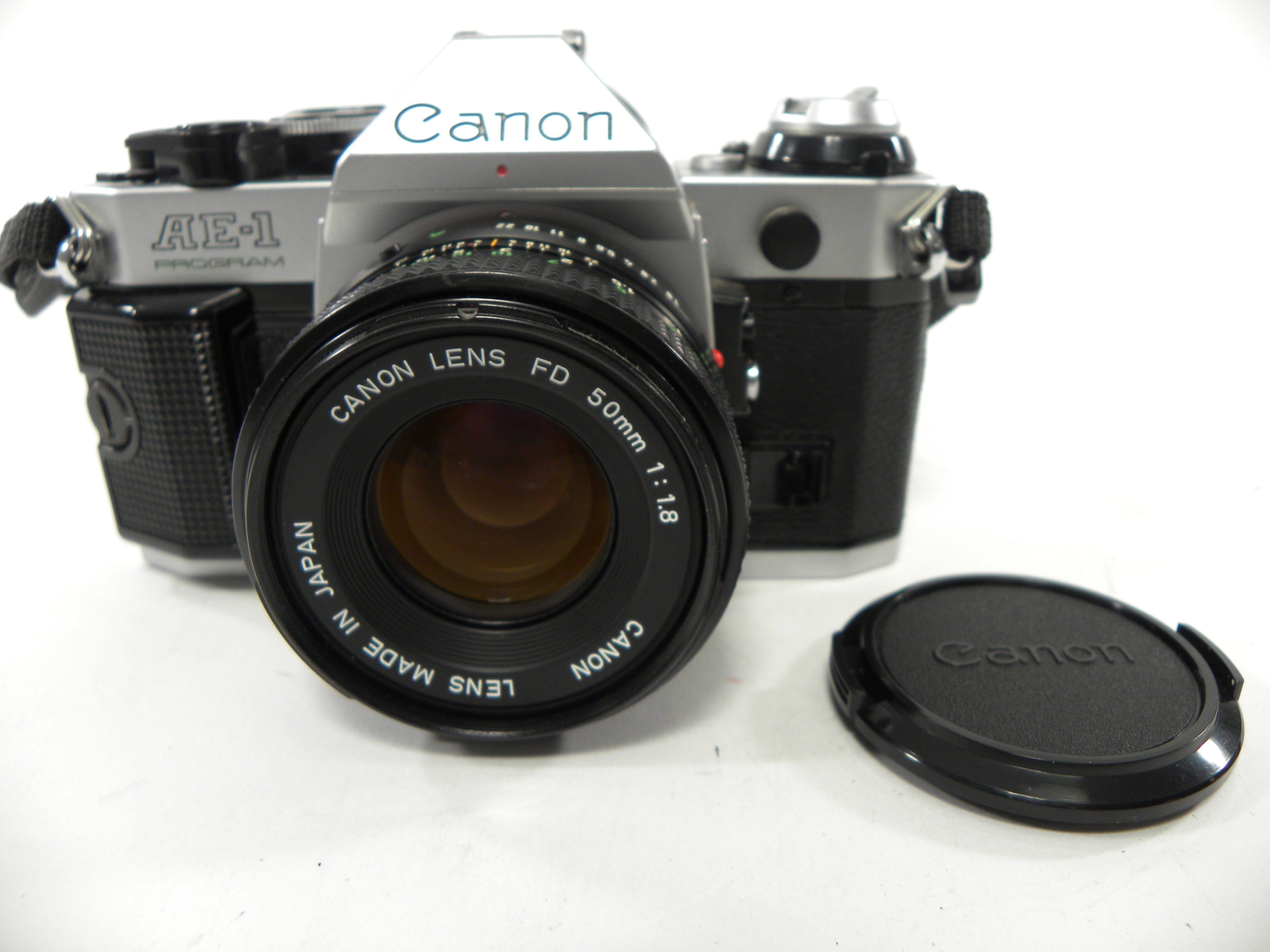 Canon AE-1 Program 35mm SLR w/FD 50mm f1.8