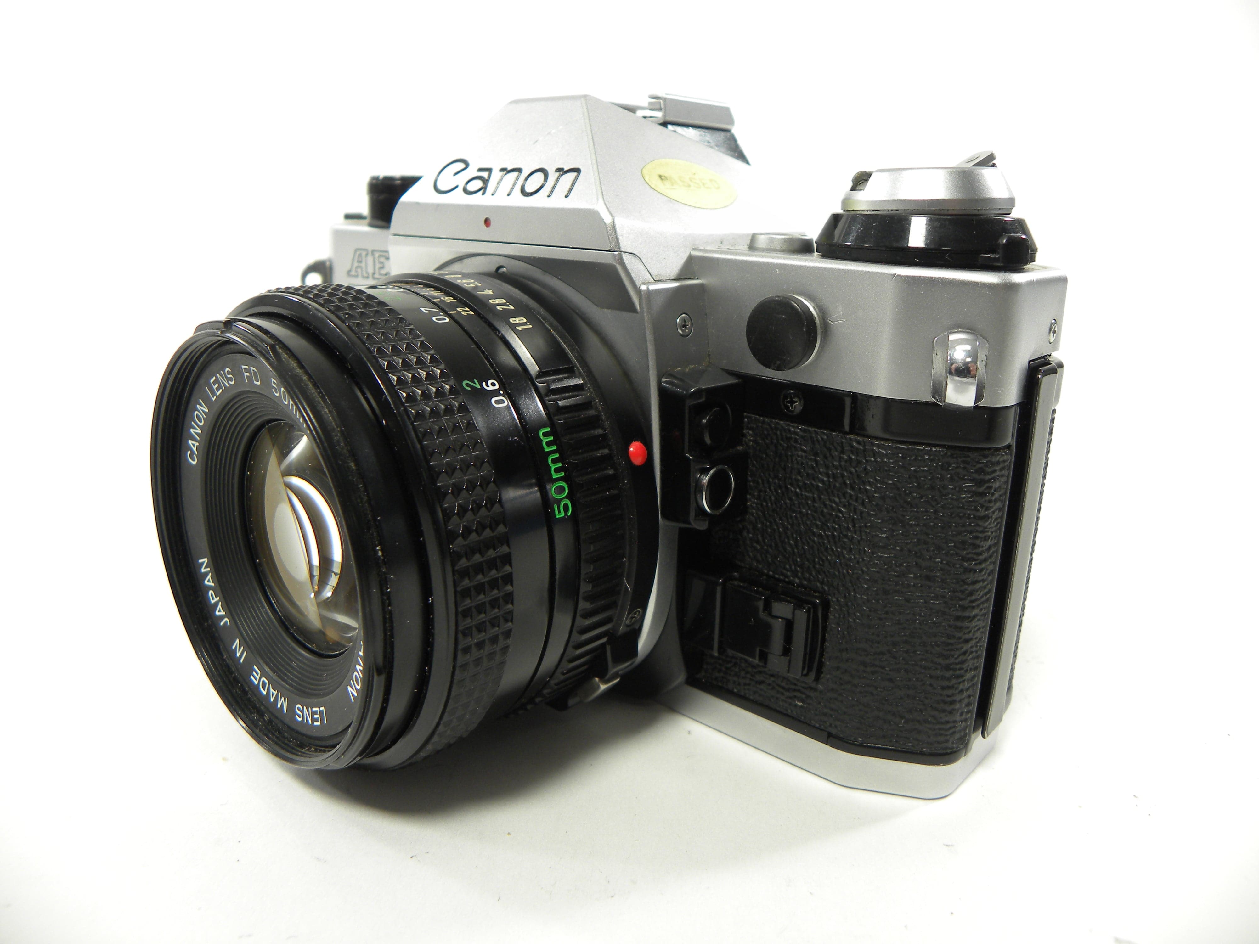 Canon AE-1 Program 35mm SLR w/FD 50mm f1.8
