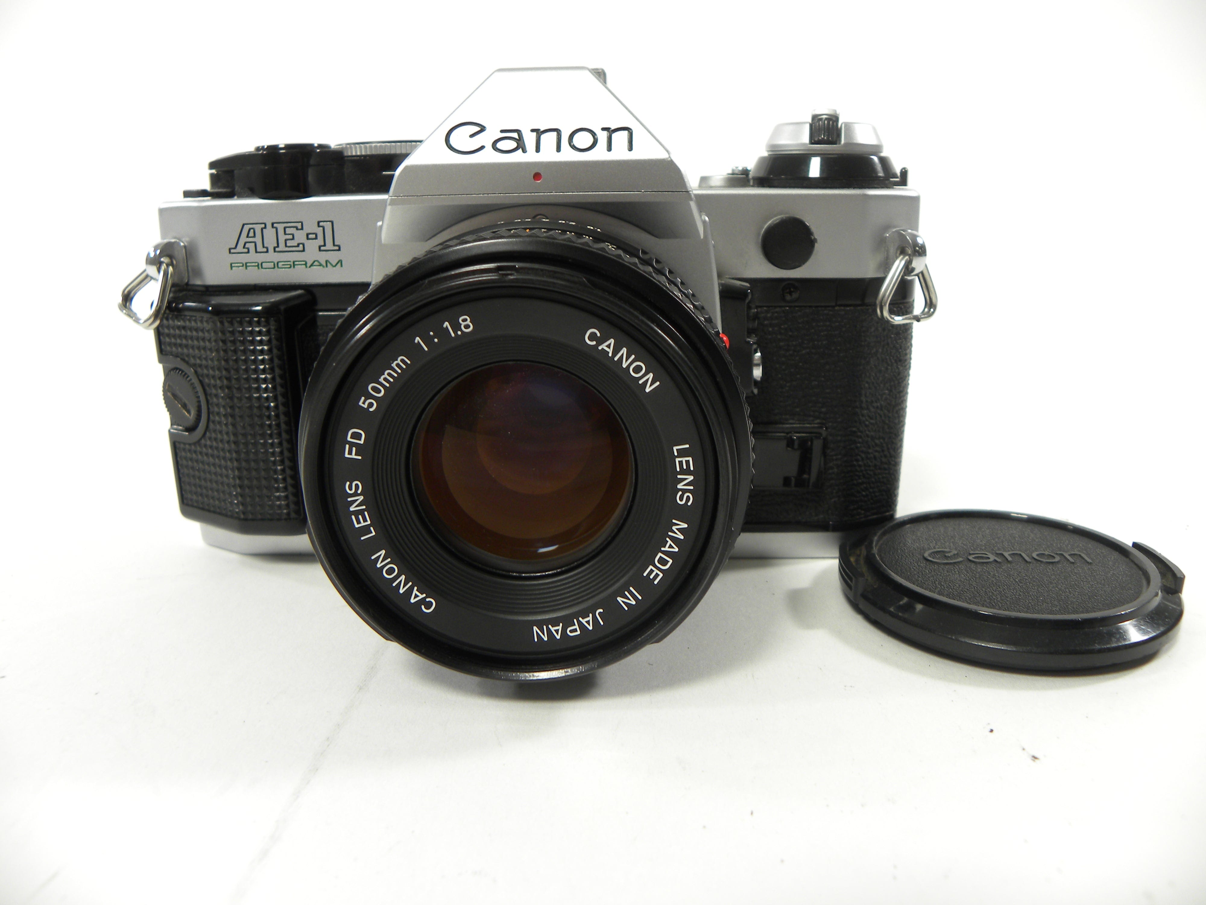 Canon AE-1 Program 35mm SLR w/FD 50mm f1.8