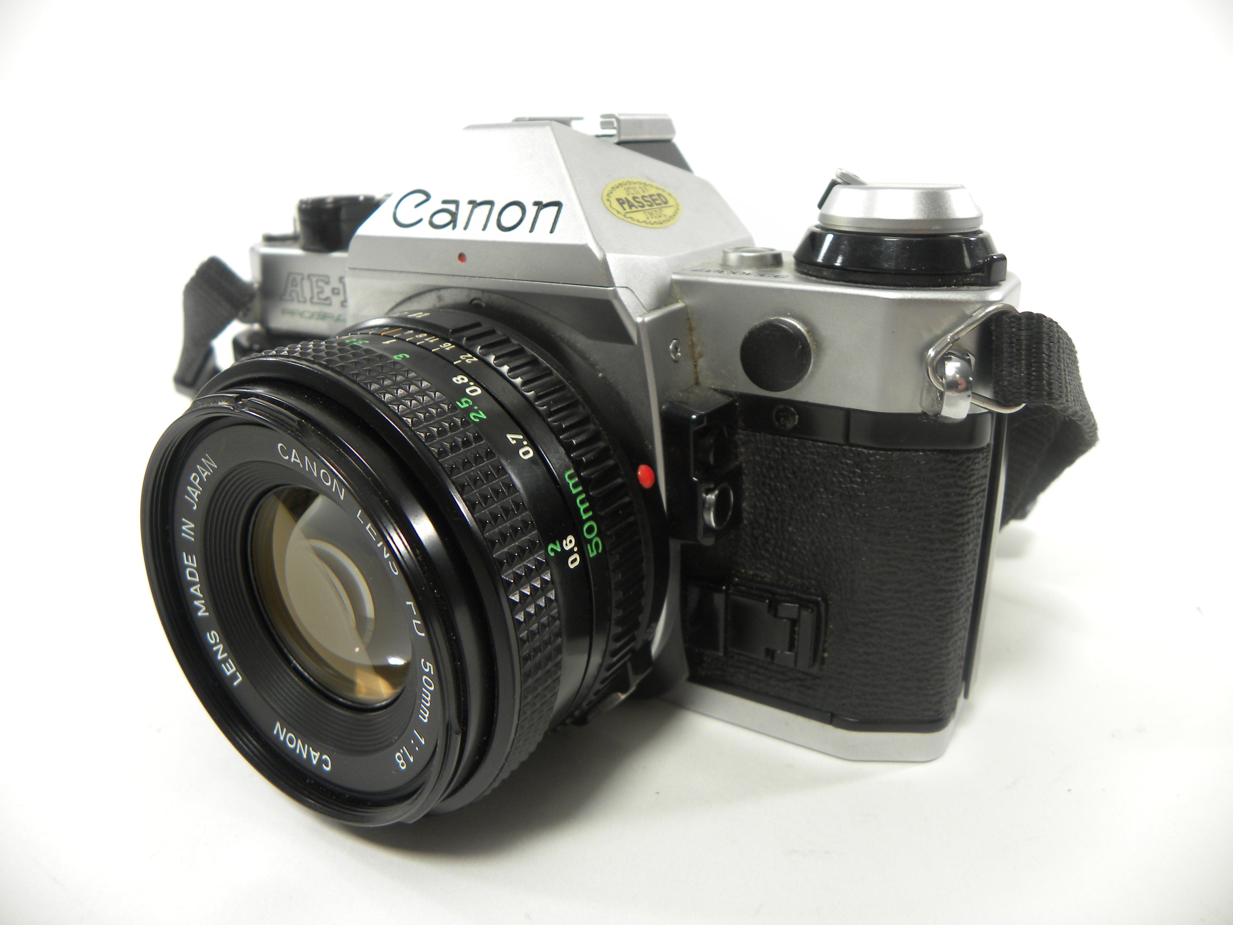 Canon AE-1 Program 35mm SLR w/FD 50mm f1.8