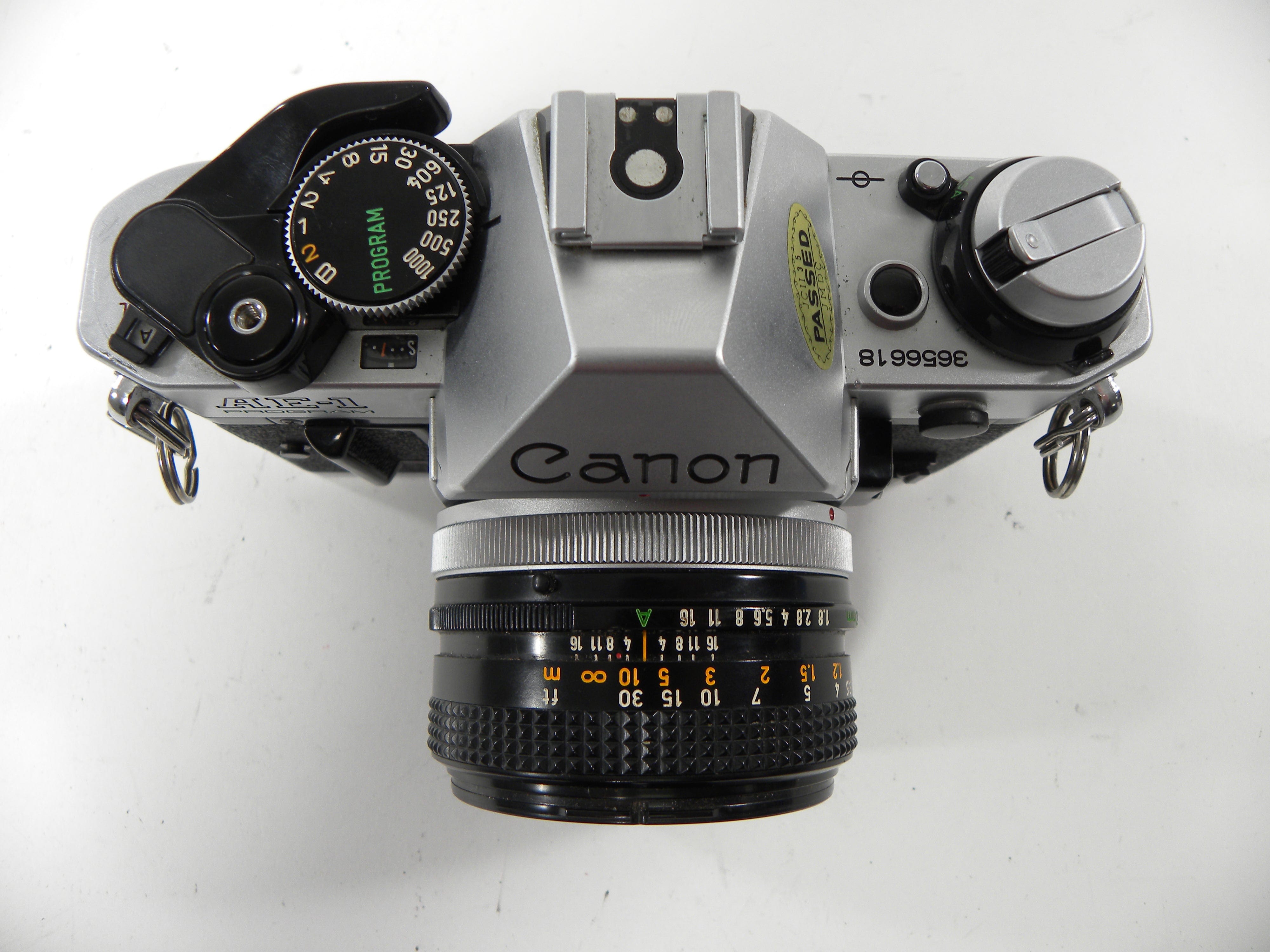 Canon AE-1 Program 35mm SLR w/FD 50mm f1.8