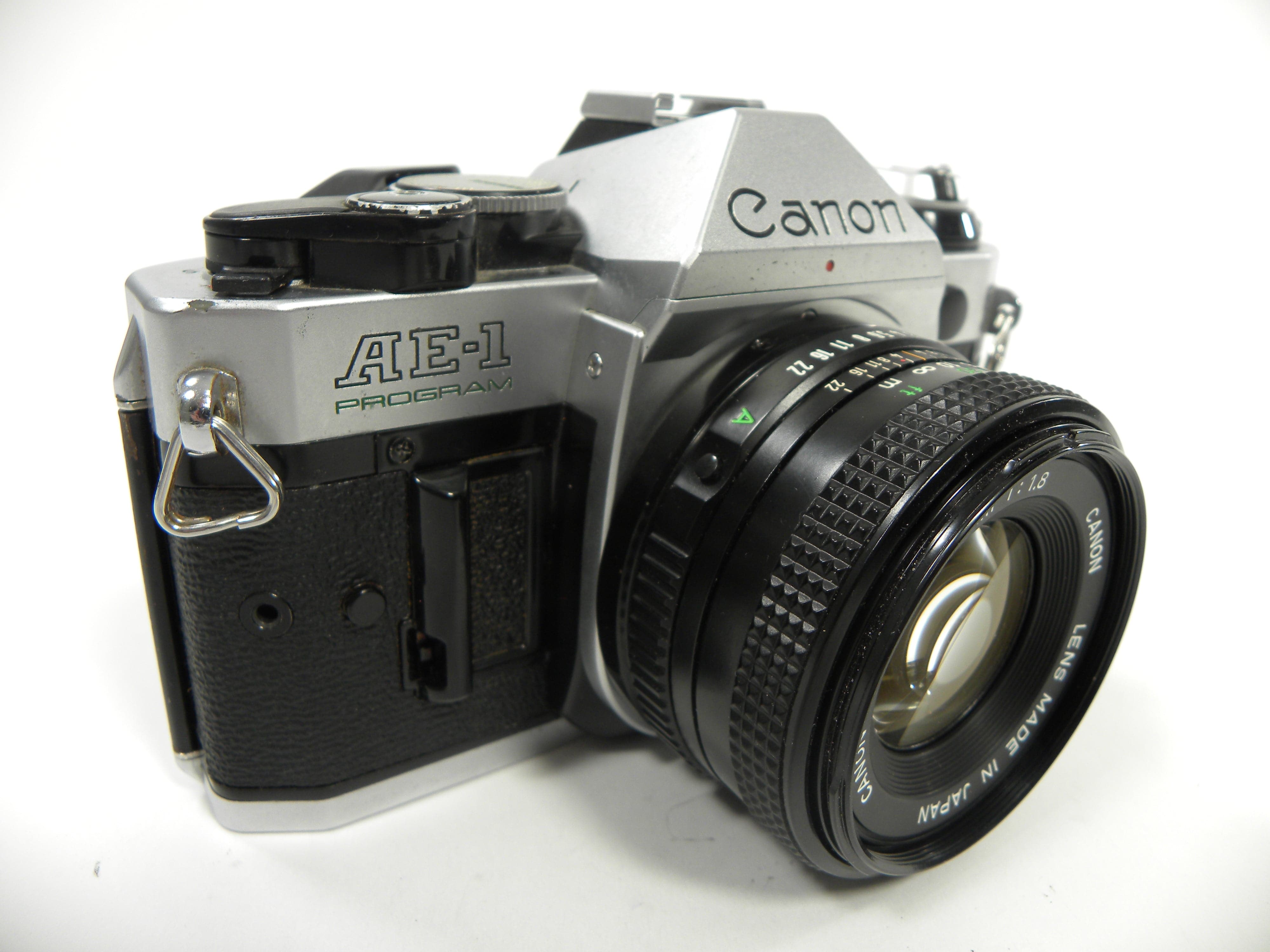 Canon AE-1 Program 35mm SLR w/FD 50mm f1.8