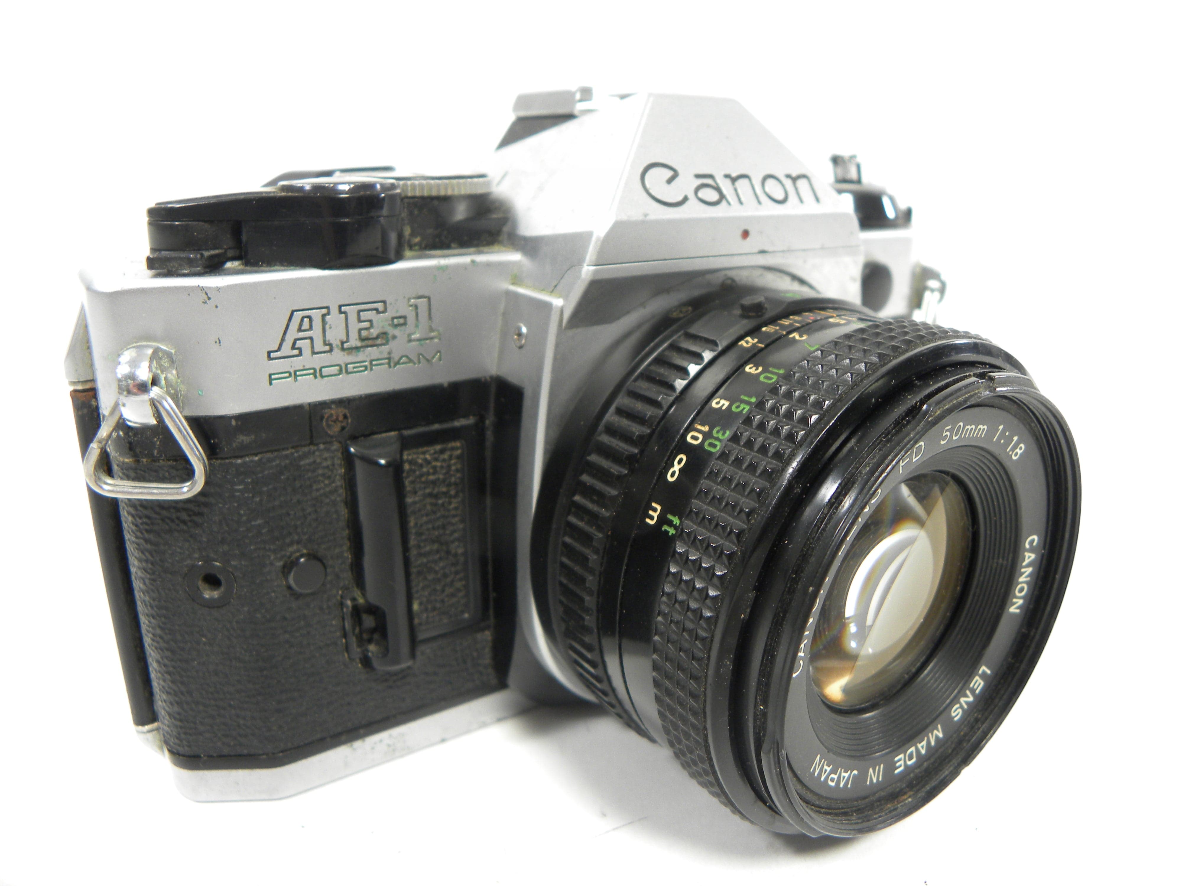 Canon AE-1 Program 35mm SLR w/FD 50mm f1.8