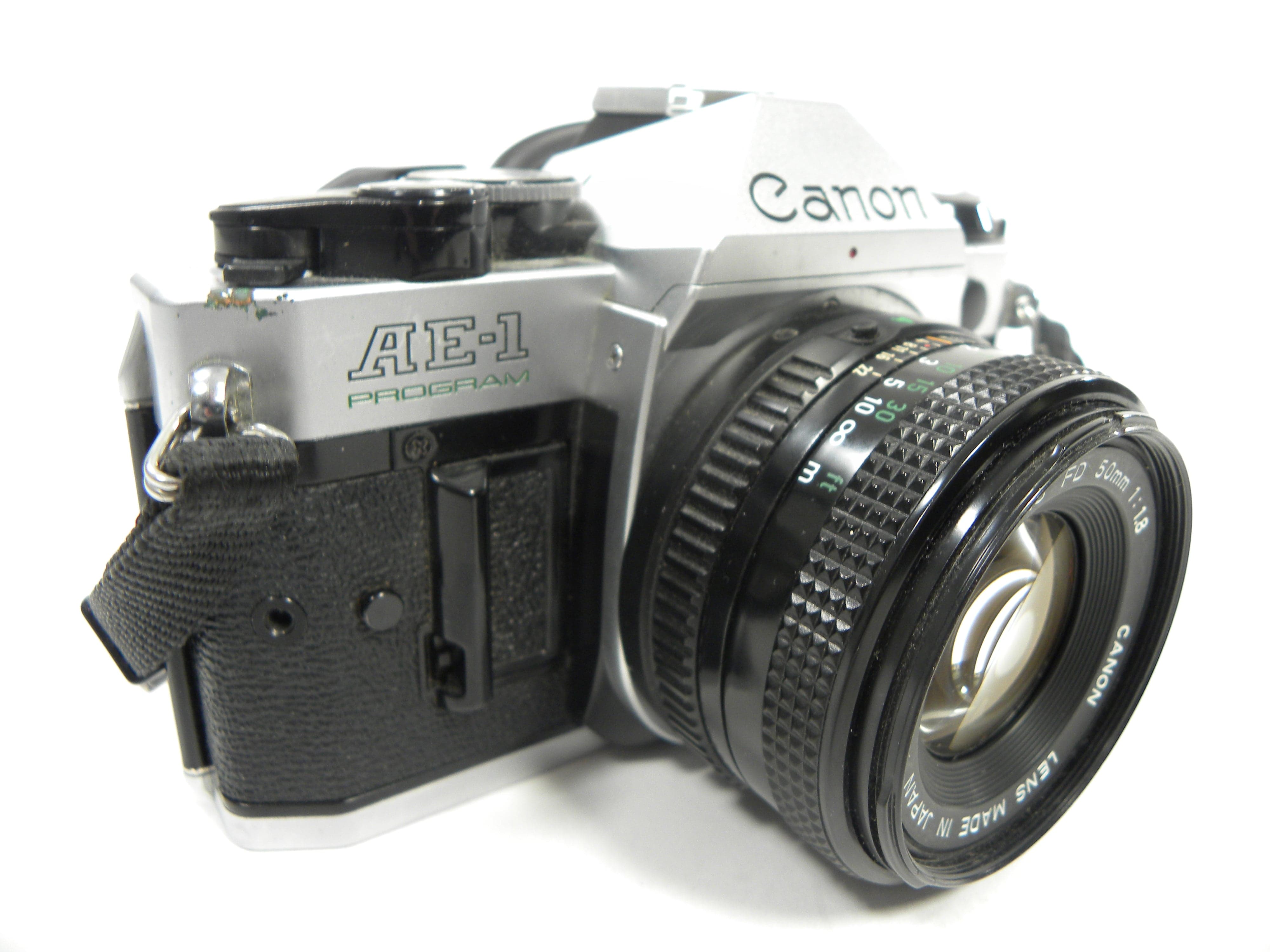 Canon AE-1 Program 35mm SLR w/FD 50mm f1.8