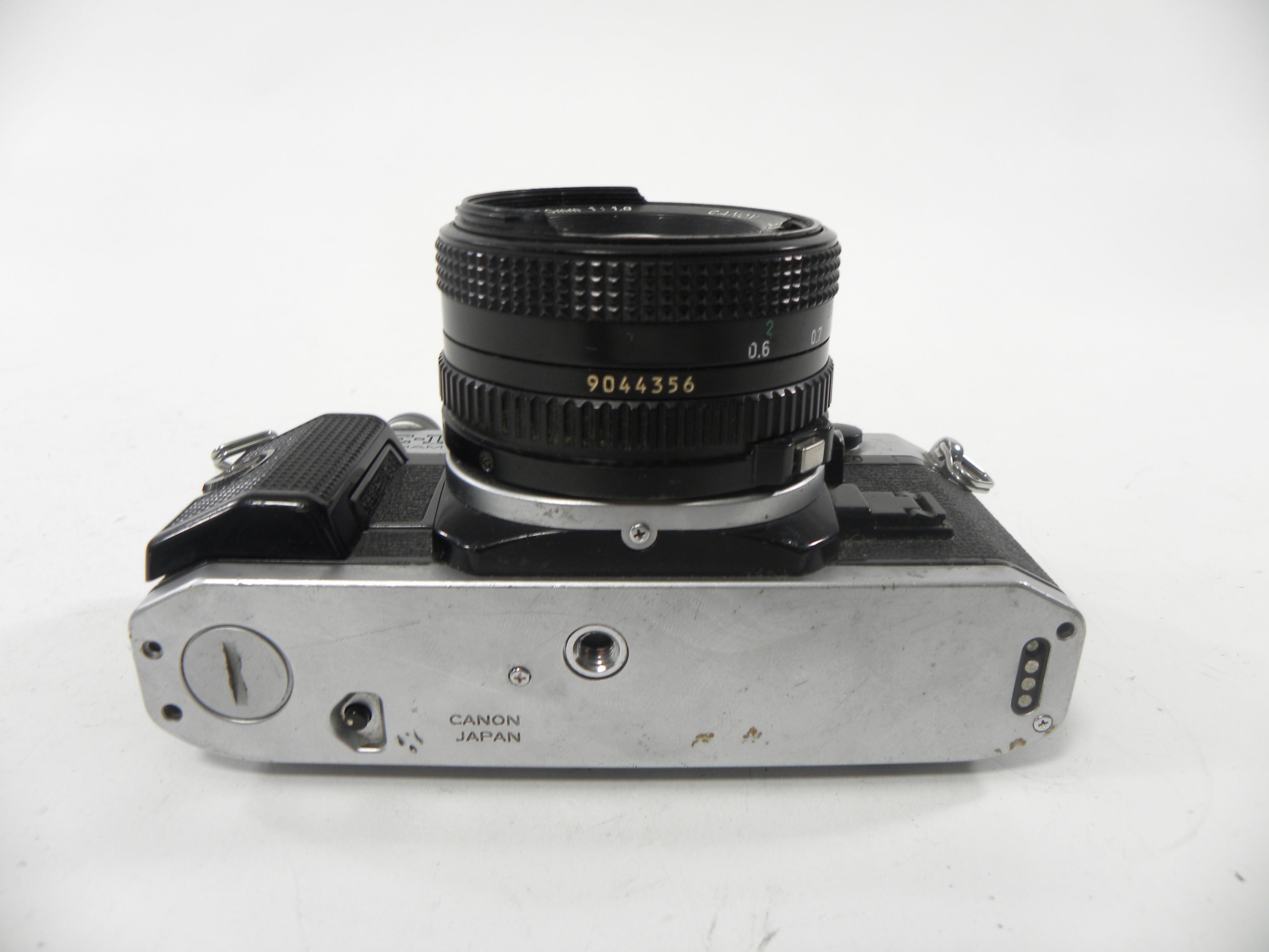 Canon AE-1 Program 35mm SLR w/FD 50mm f1.8 (Parts or Repair) See Discrtiption