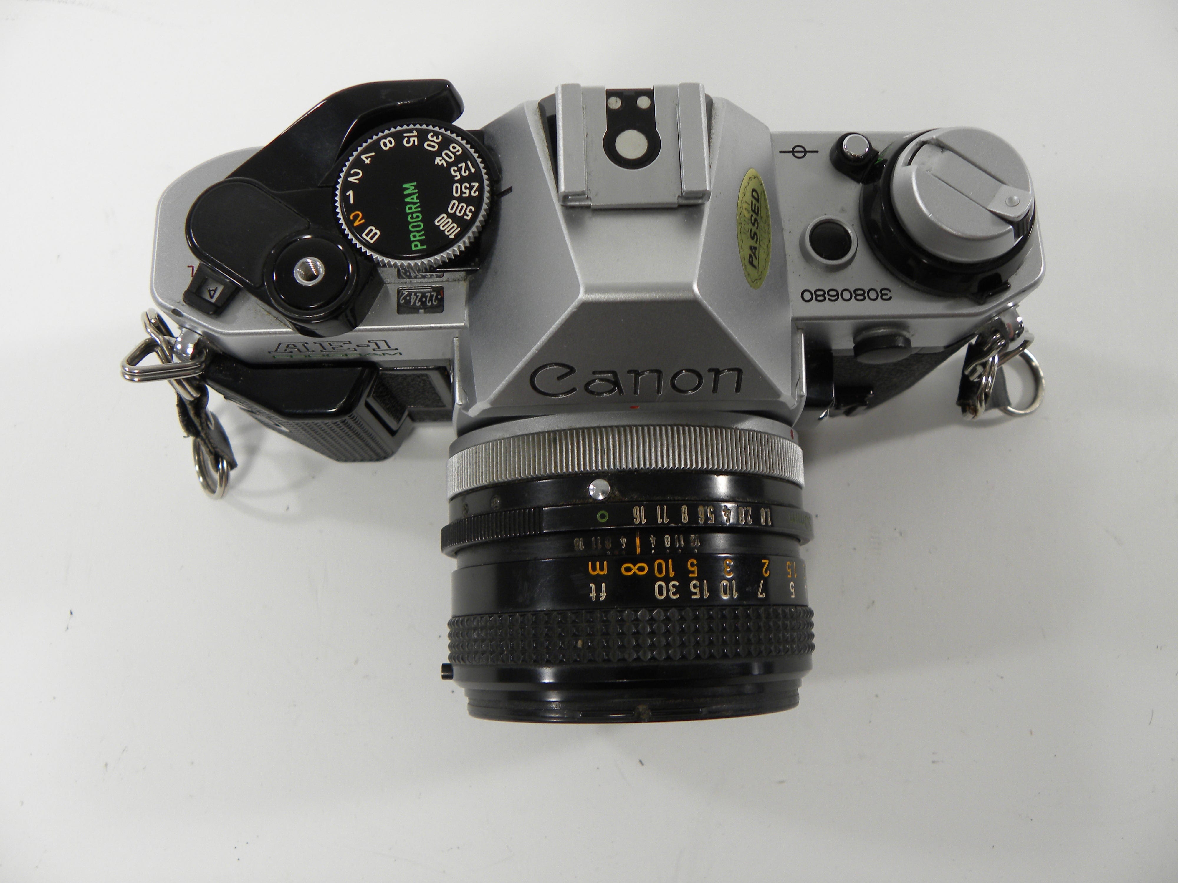 Canon AE-1 Program 35mm SLR w/FD 50mm f1.8 S.C.